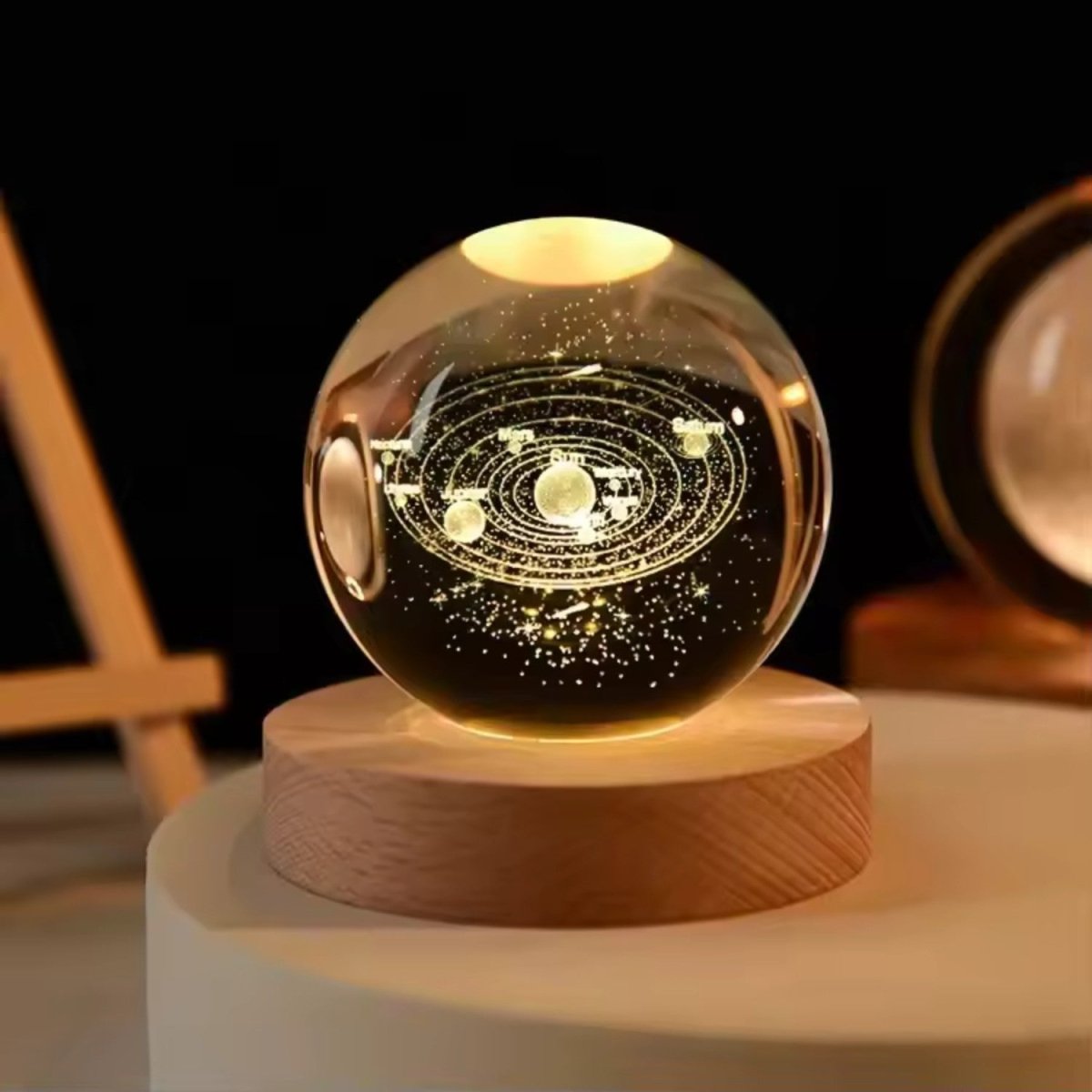 3D Crystal Universe Night Lamp - Bedside Lamp - Wild Eye Vision