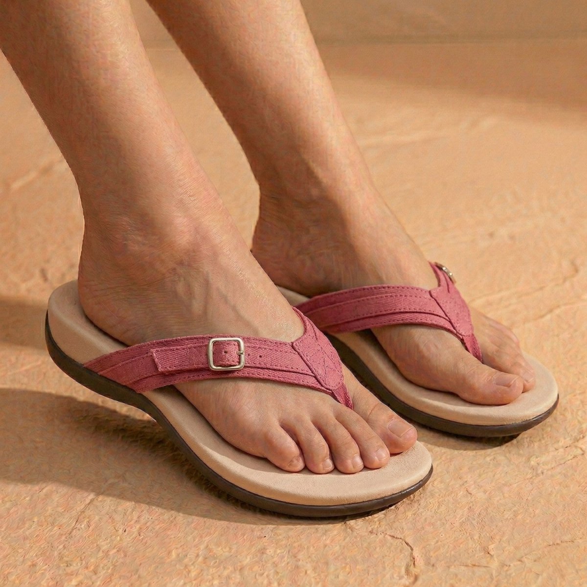 Arch Support Flip Flop Sandals - Orthopedic Sandals - Wild Eye Vision