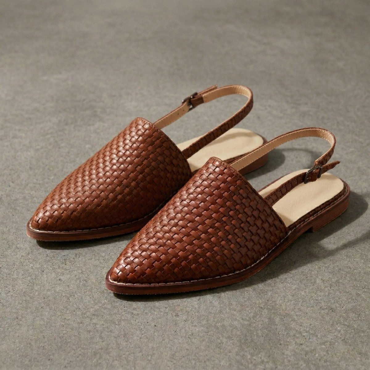 Braided Flat Comfort Sandals - Orthopedic Sandals - Wild Eye Vision