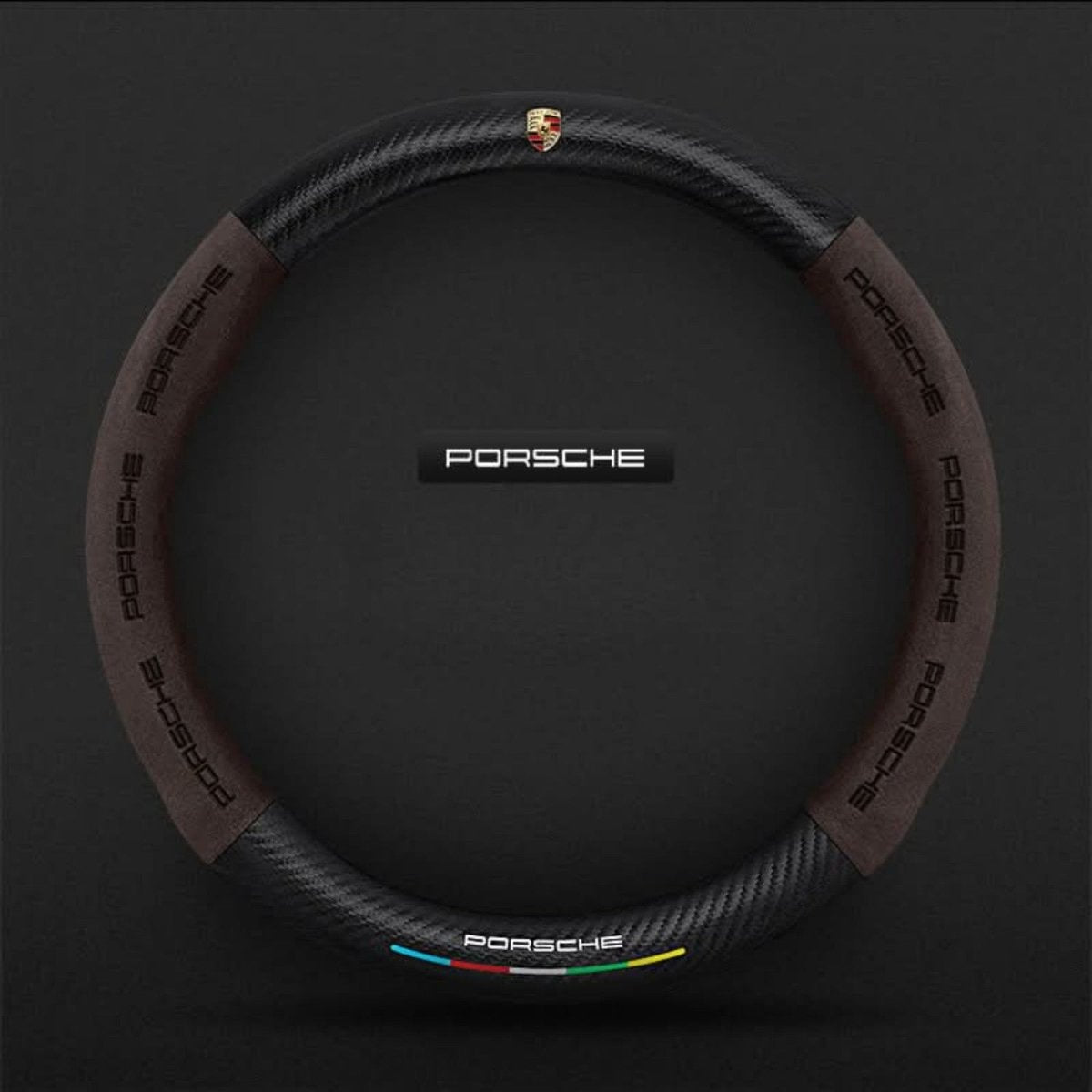 Breathable Anti - Slip Steering Wheel Cover for Comfort - Steering Wheel Cover - Wild Eye Vision