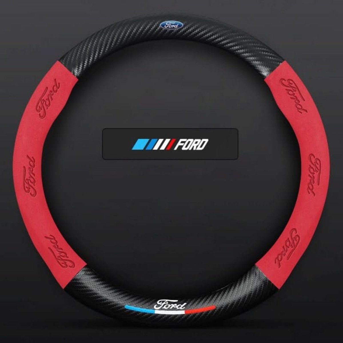 Breathable Anti - Slip Steering Wheel Cover for Comfort - Steering Wheel Cover - Wild Eye Vision