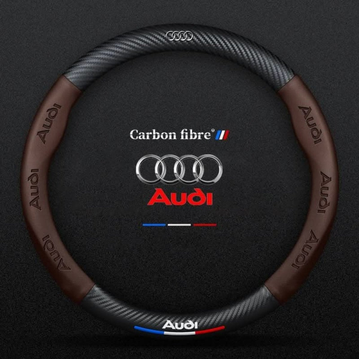 Breathable Anti - Slip Steering Wheel Cover for Comfort - Steering Wheel Cover - Wild Eye Vision