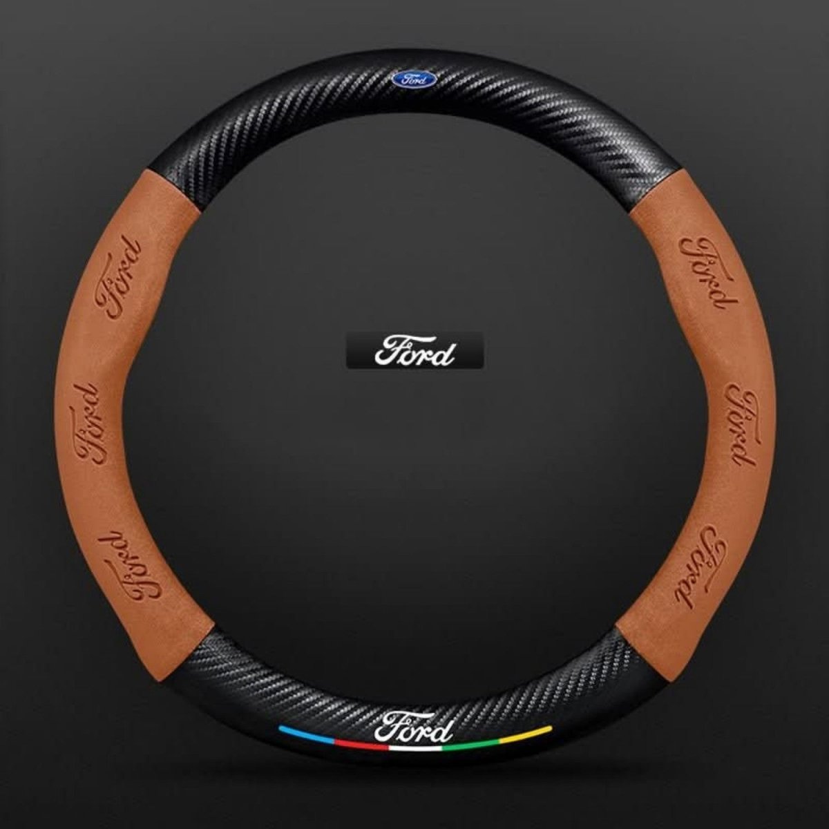 Breathable Anti - Slip Steering Wheel Cover for Comfort - Steering Wheel Cover - Wild Eye Vision