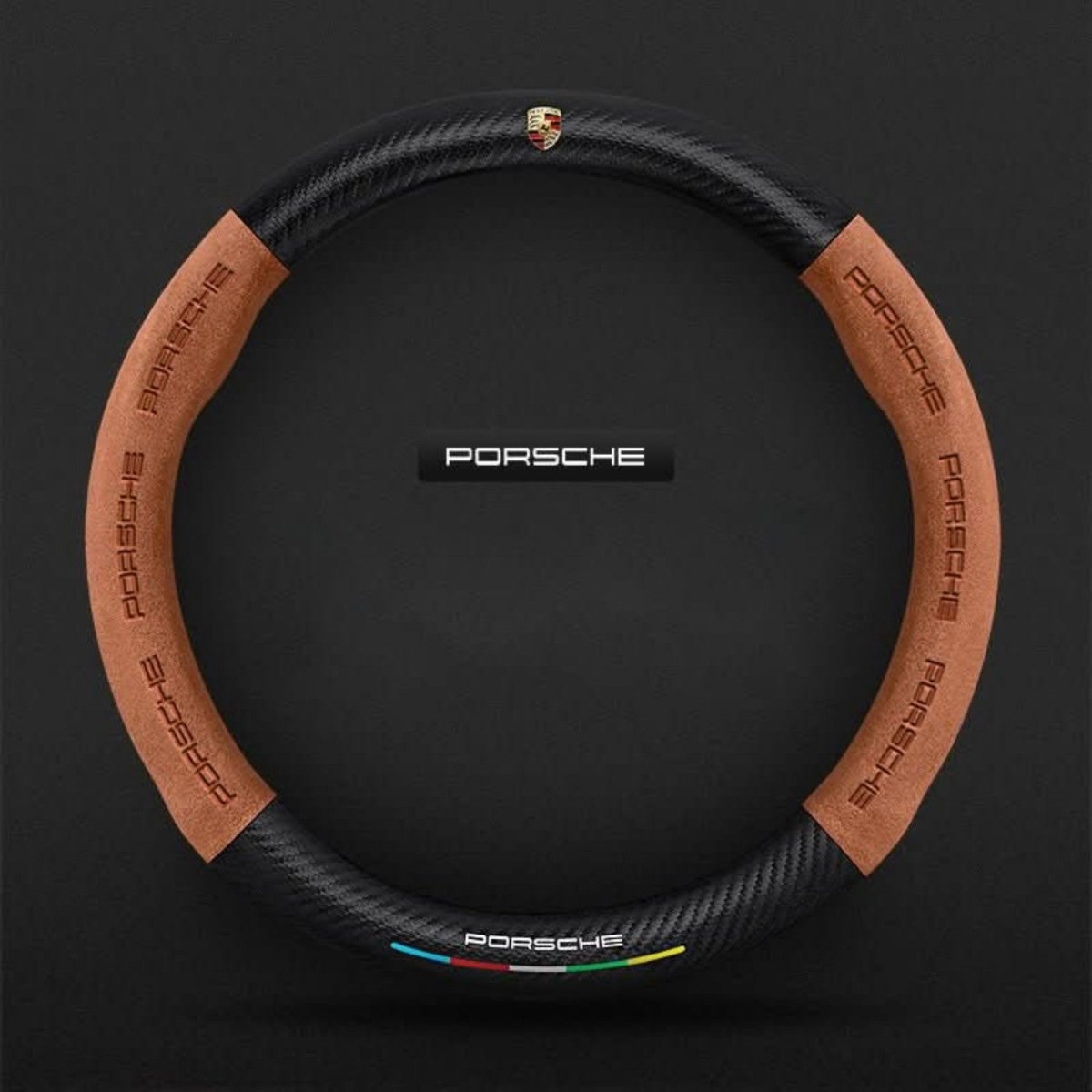 Breathable Anti - Slip Steering Wheel Cover for Comfort - Steering Wheel Cover - Wild Eye Vision