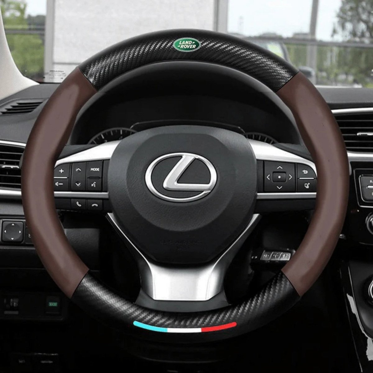 Breathable Anti - Slip Steering Wheel Cover for Comfort - Steering Wheel Cover - Wild Eye Vision