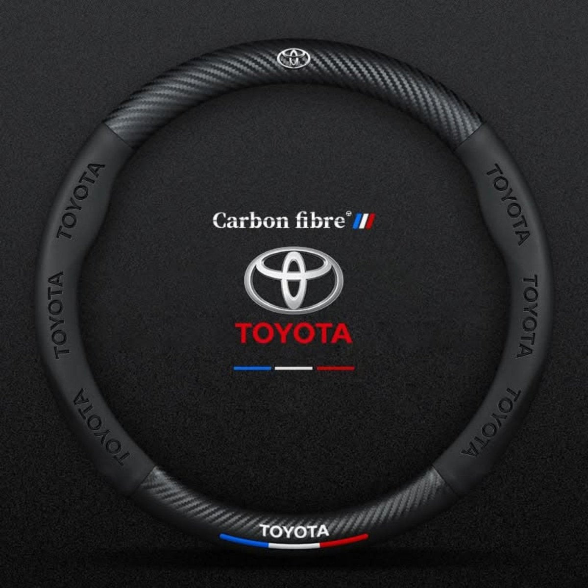 Breathable Anti - Slip Steering Wheel Cover for Comfort - Steering Wheel Cover - Wild Eye Vision