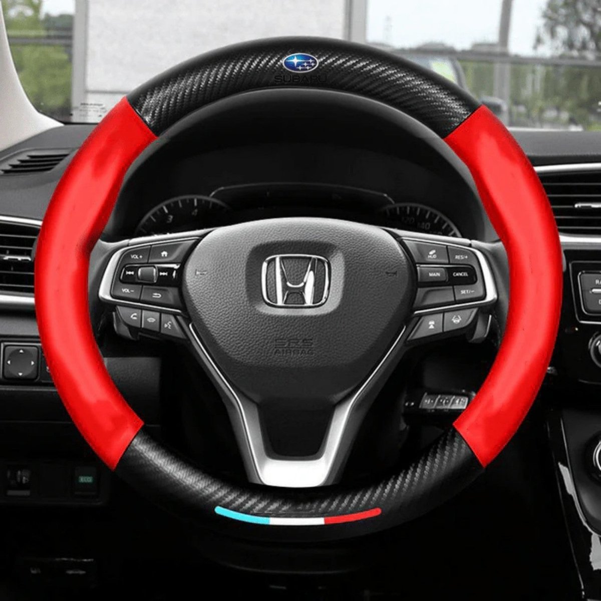 Breathable Anti - Slip Steering Wheel Cover for Comfort - Steering Wheel Cover - Wild Eye Vision
