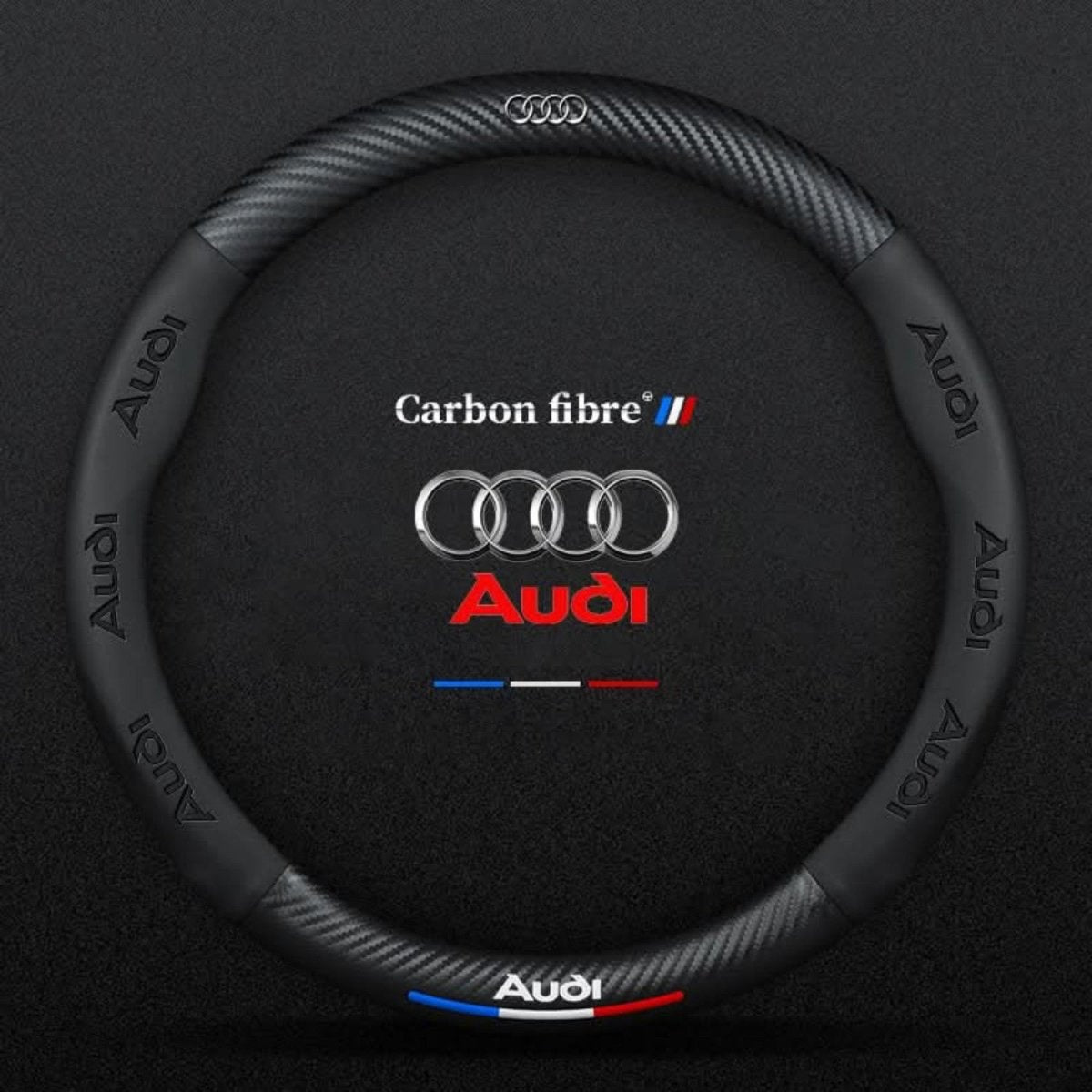 Breathable Anti - Slip Steering Wheel Cover for Comfort - Steering Wheel Cover - Wild Eye Vision