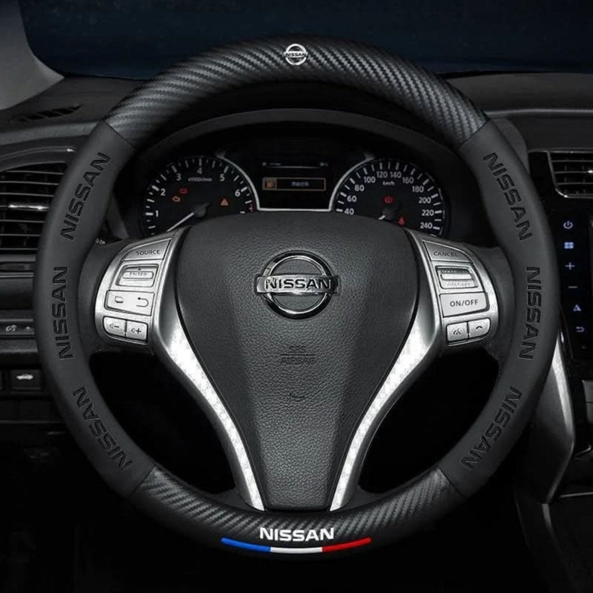Breathable Anti - Slip Steering Wheel Cover for Comfort - Steering Wheel Cover - Wild Eye Vision