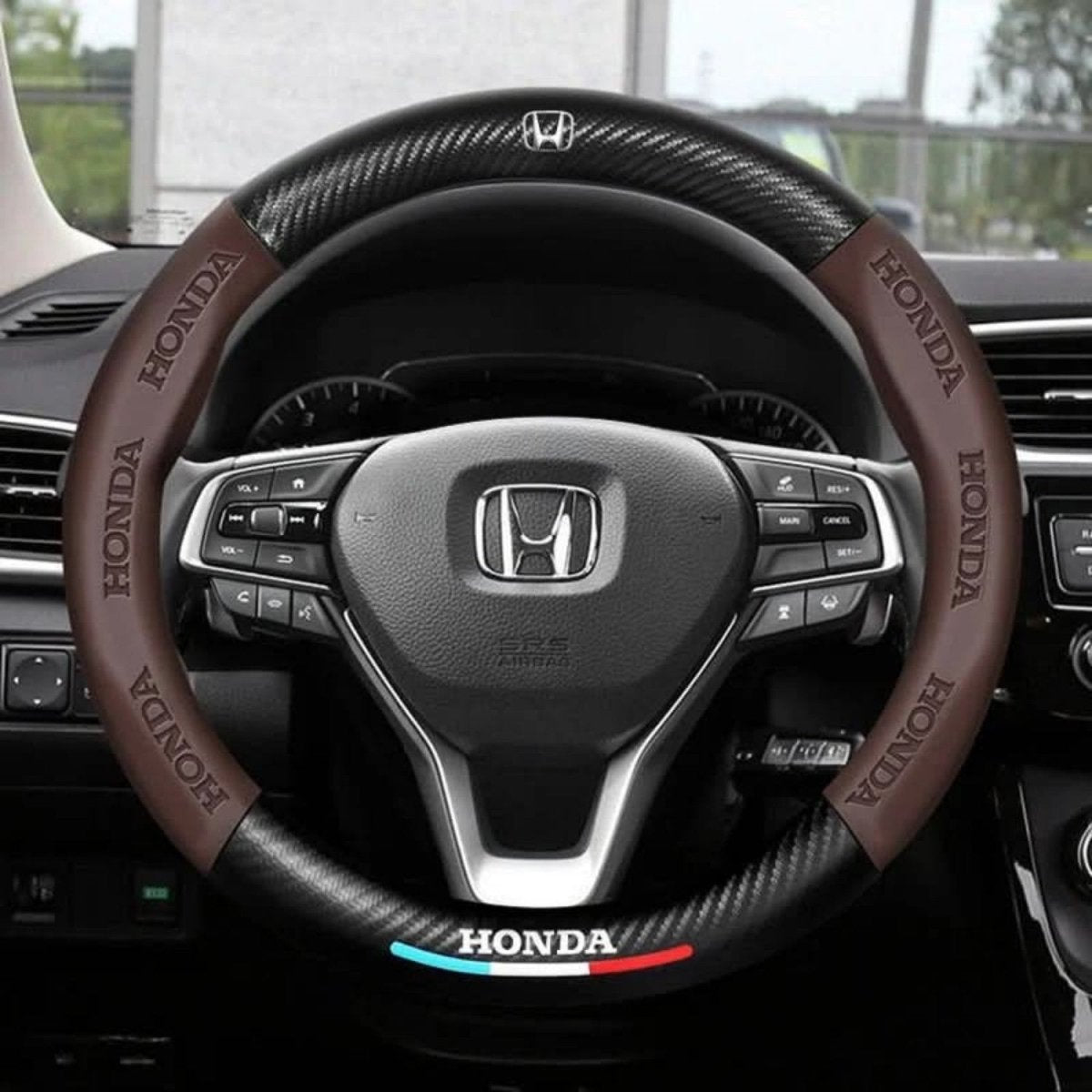 Breathable Anti - Slip Steering Wheel Cover for Comfort - Steering Wheel Cover - Wild Eye Vision