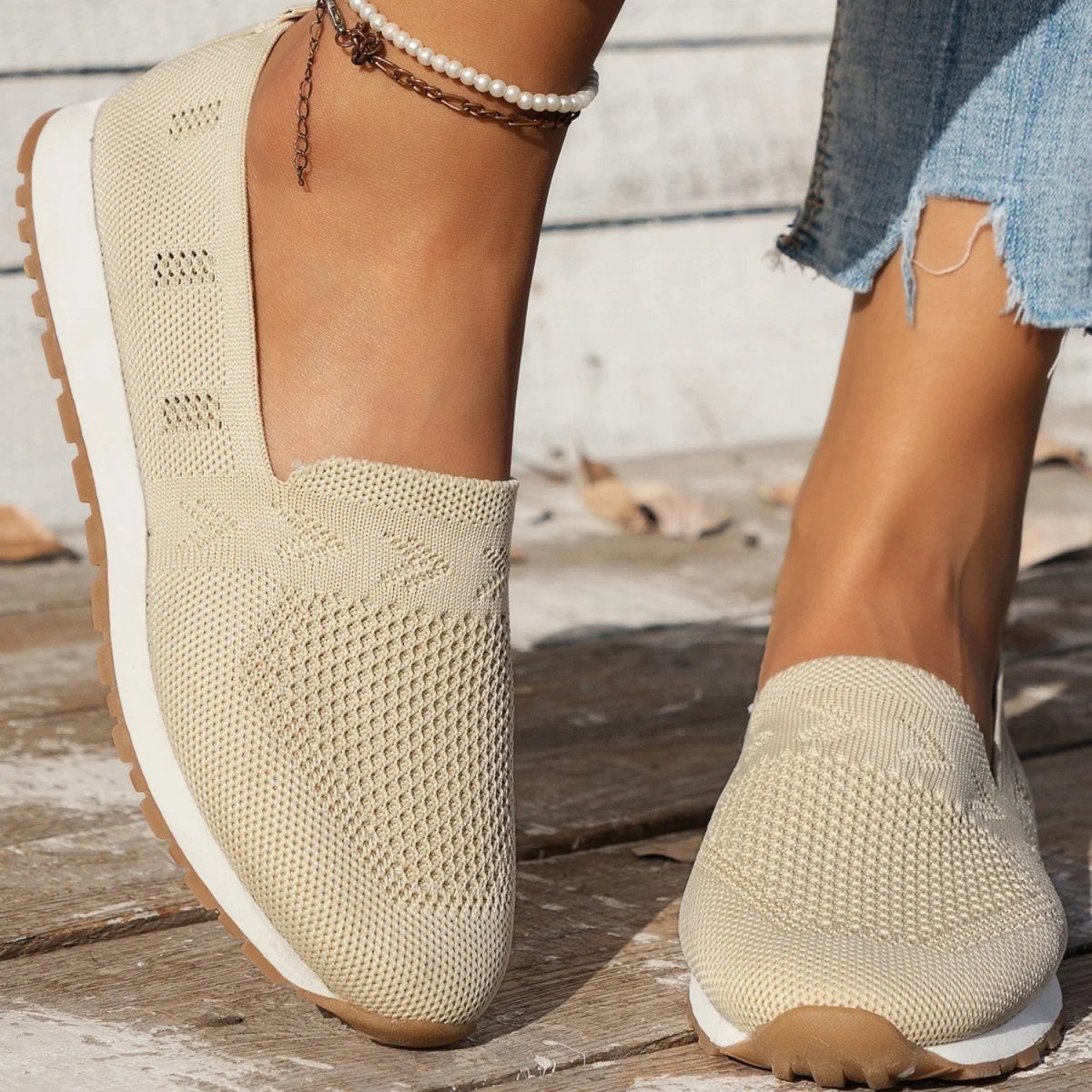 Breathable Knit Comfort Slip Ons - Orthopedic Slippers - Wild Eye Vision