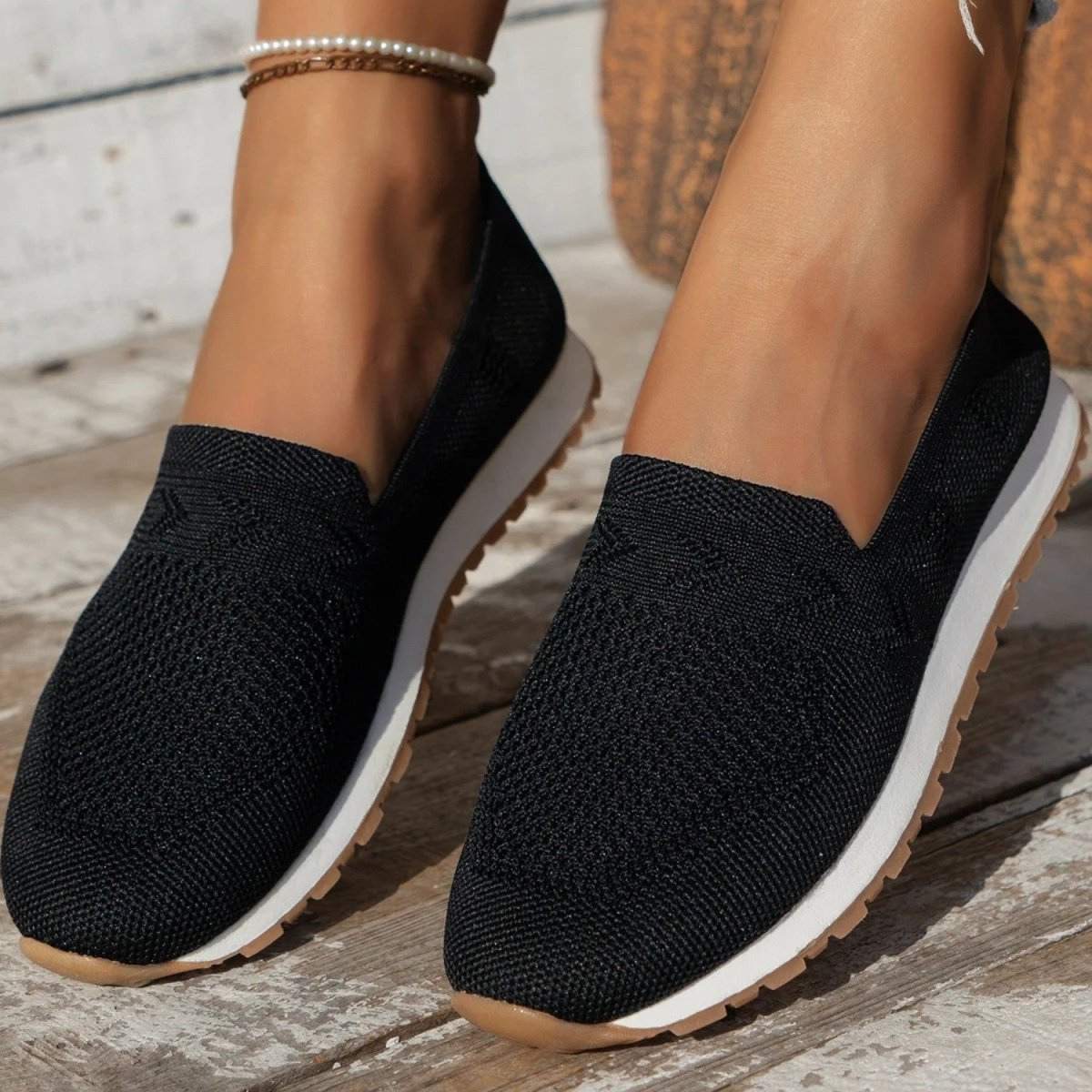 Breathable Knit Comfort Slip Ons - Orthopedic Slippers - Wild Eye Vision
