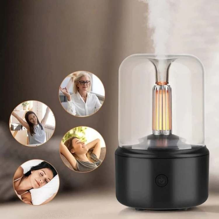 Candlelight Aroma Essential Oil Diffuser - Diffusers - Wild Eye Vision