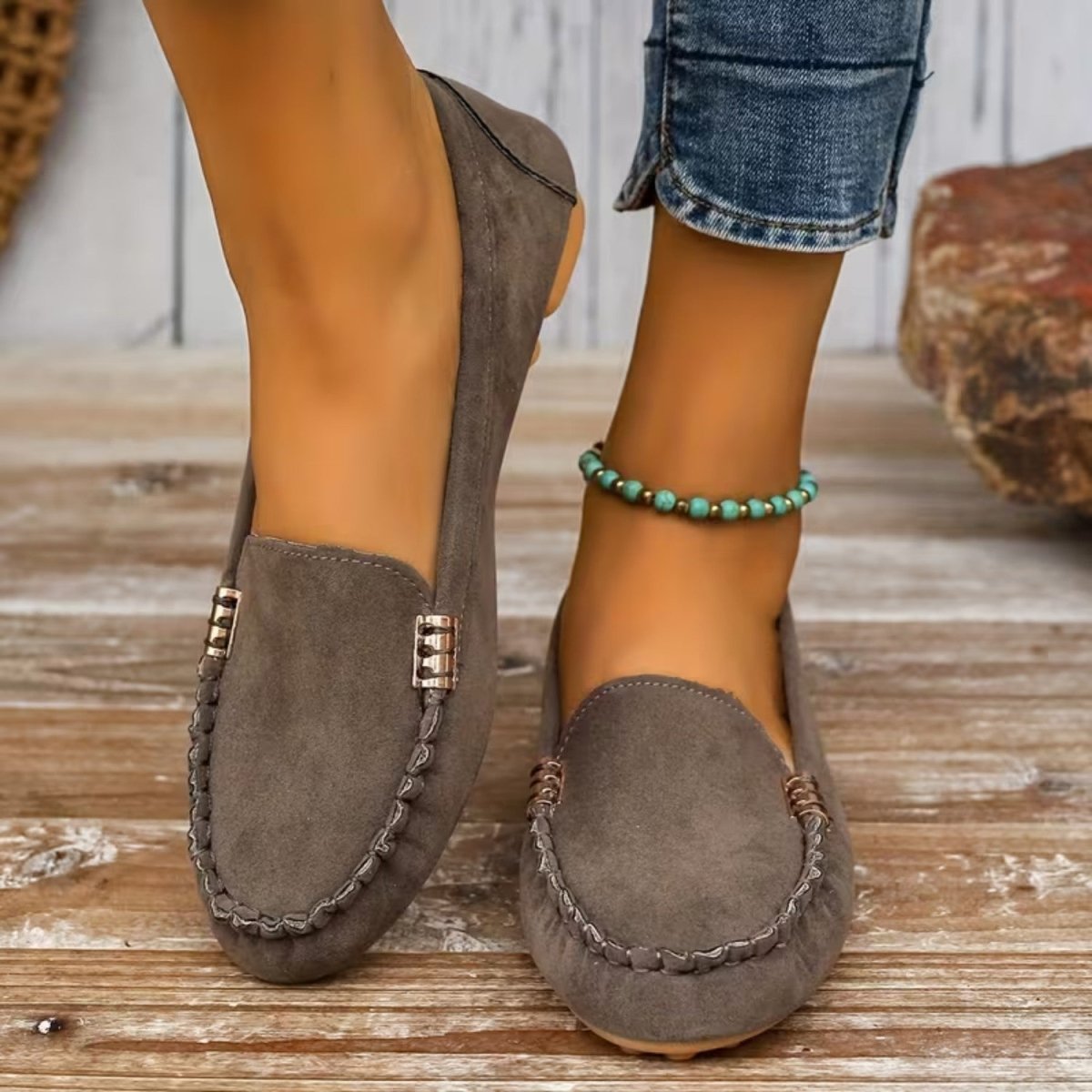 Casual Comfort Slip On Loafers - Orthopedic Slippers - Wild Eye Vision