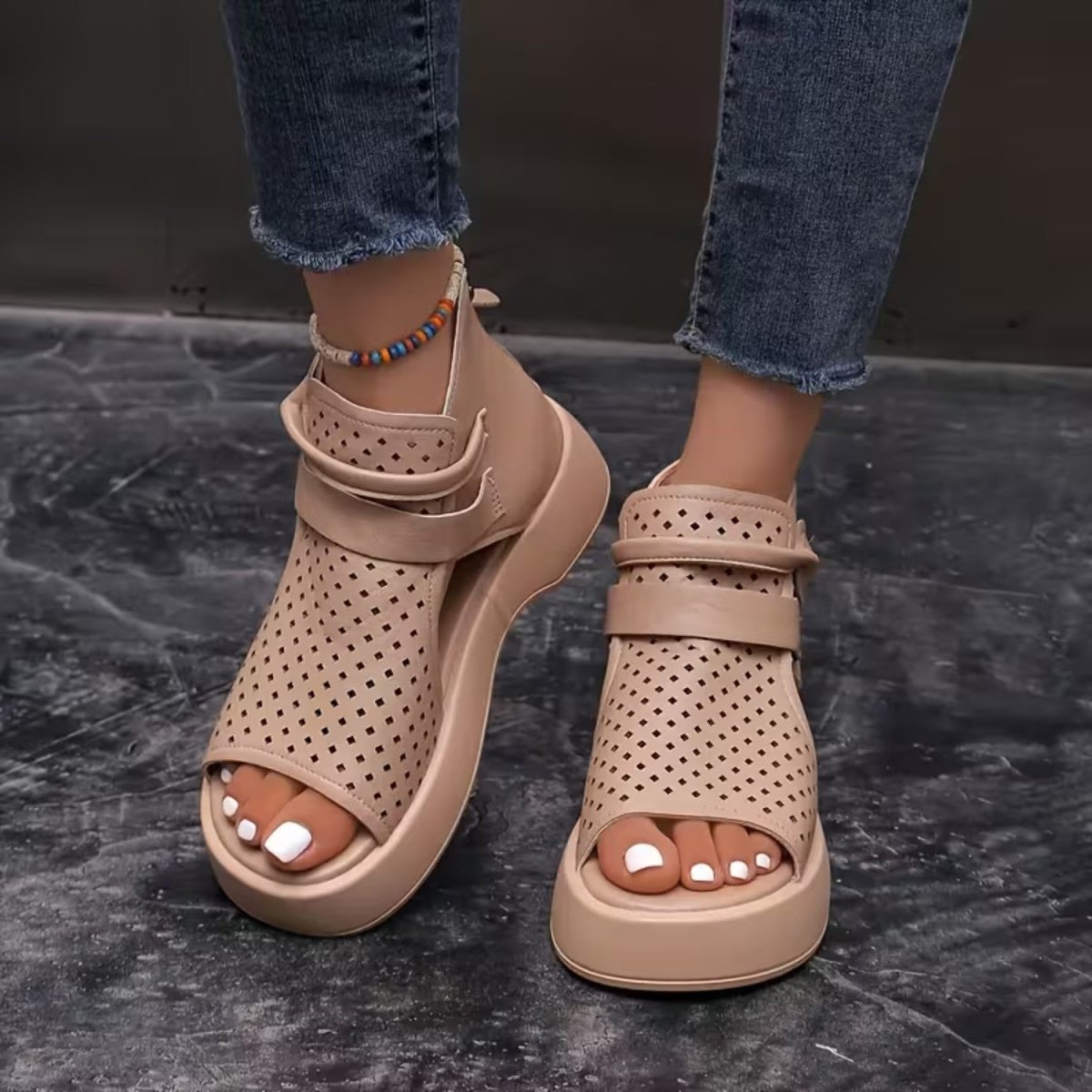 Chunky Comfort Support Sandals - Orthopedic Sandals - Wild Eye Vision