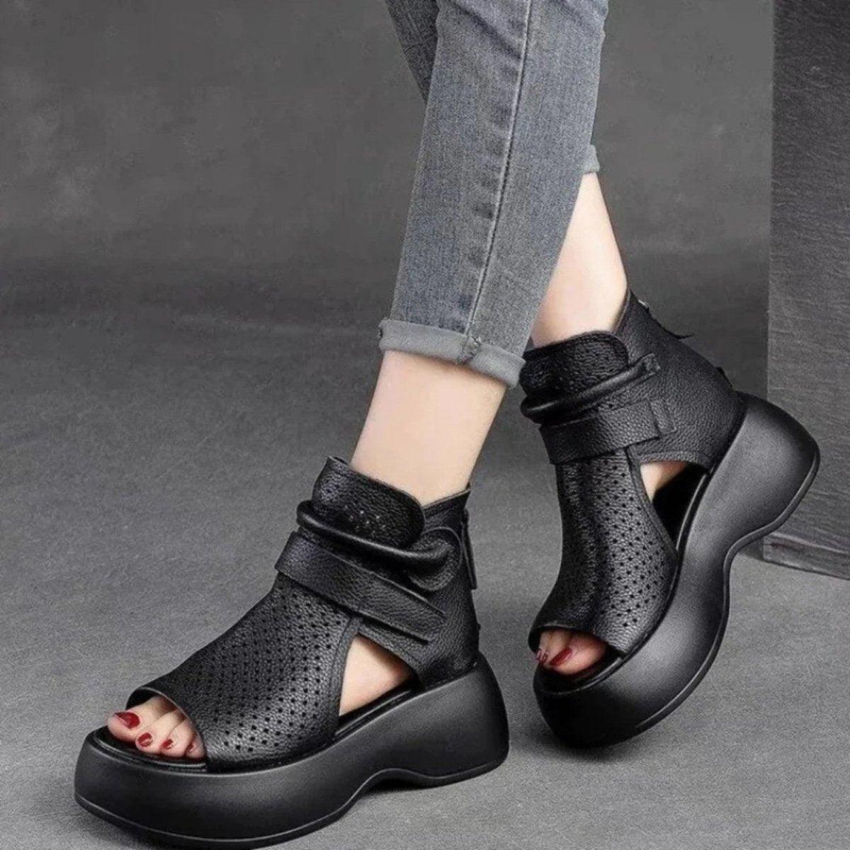 Chunky Comfort Support Sandals - Orthopedic Sandals - Wild Eye Vision