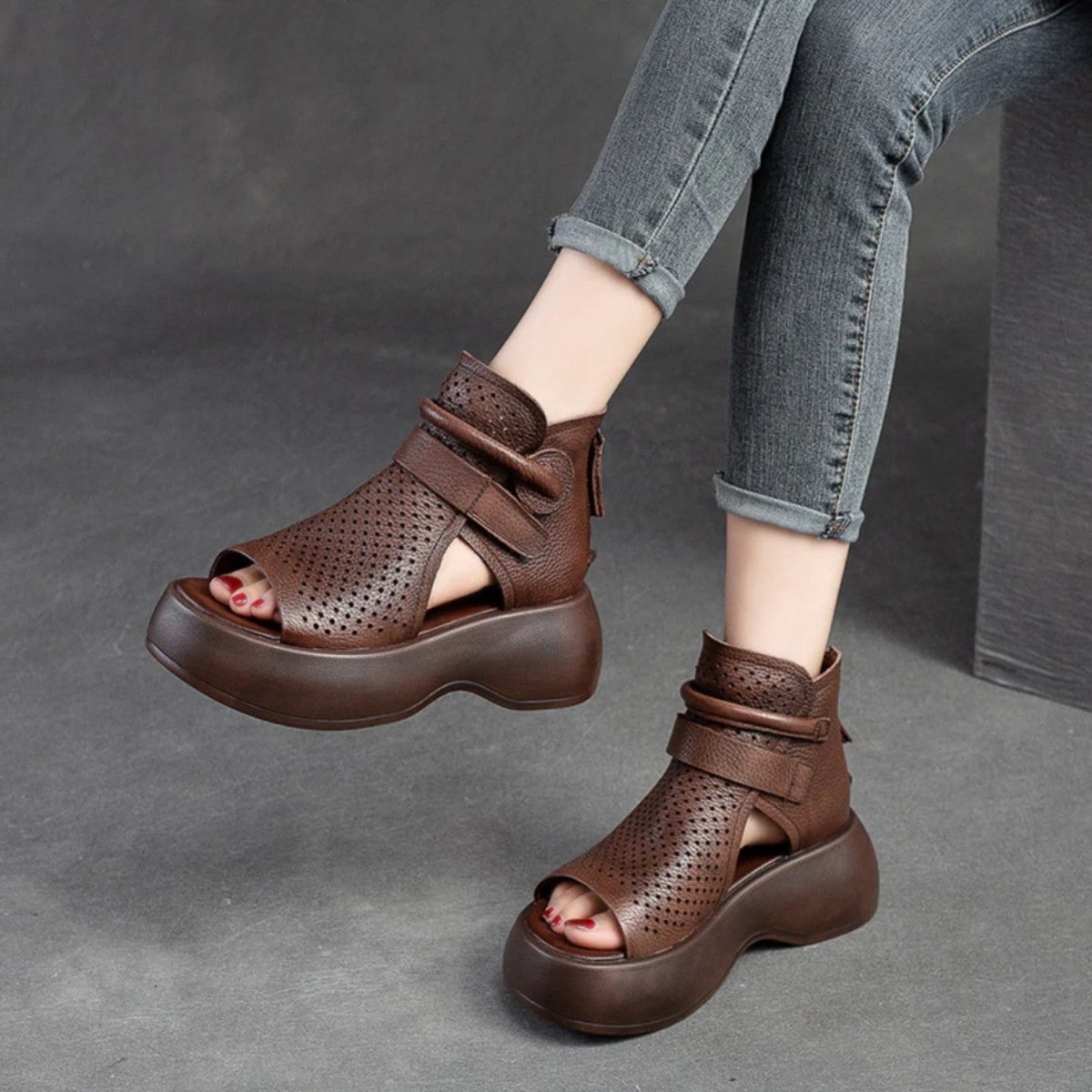 Chunky Comfort Support Sandals - Orthopedic Sandals - Wild Eye Vision