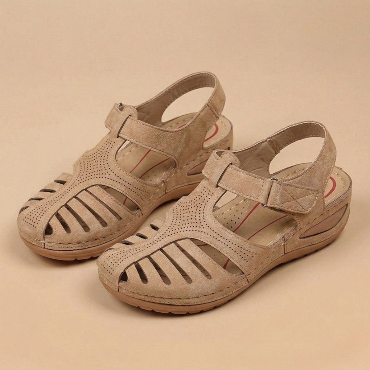Closed Toe Comfort Sandals - Orthopedic Sandals - Wild Eye Vision
