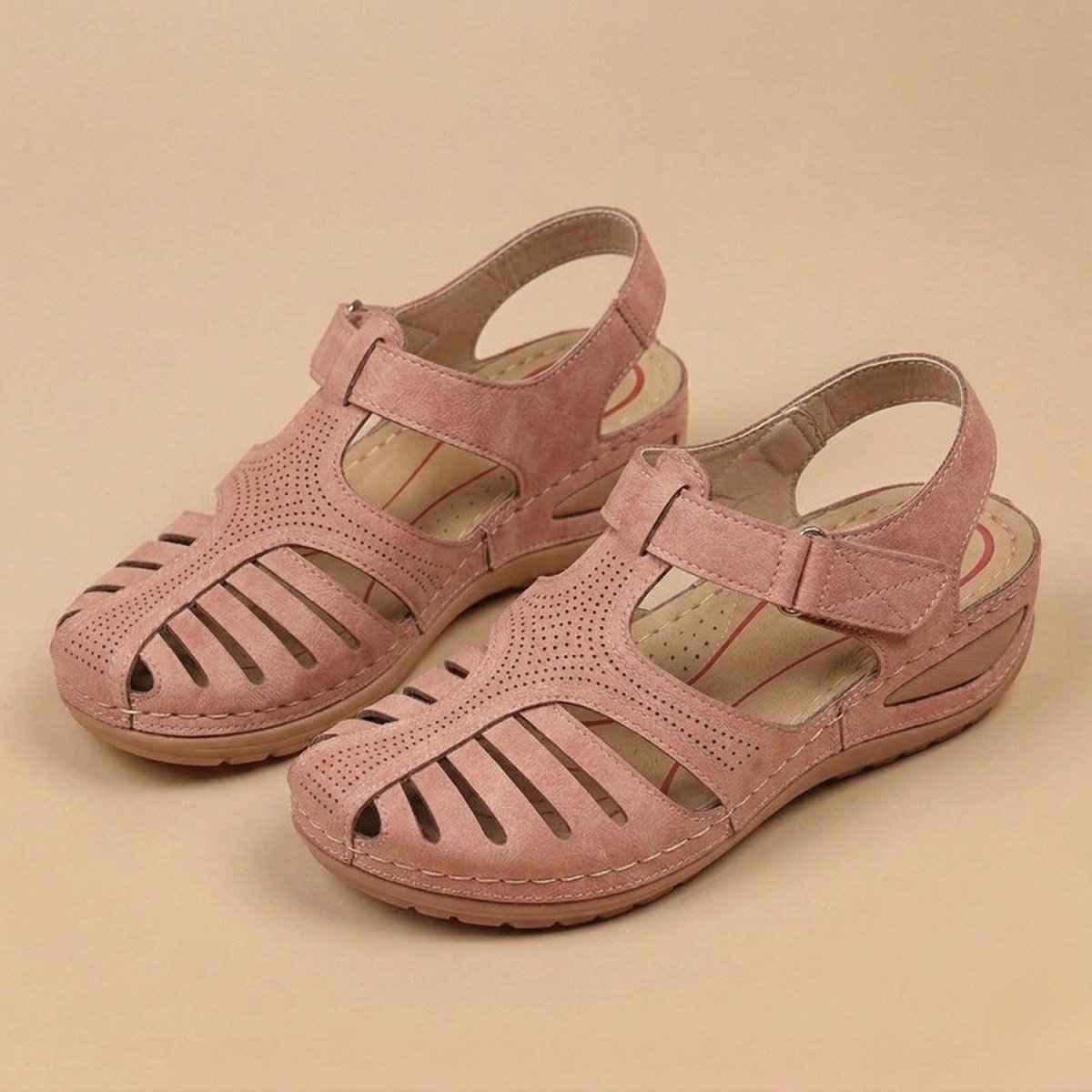 Closed Toe Comfort Sandals - Orthopedic Sandals - Wild Eye Vision