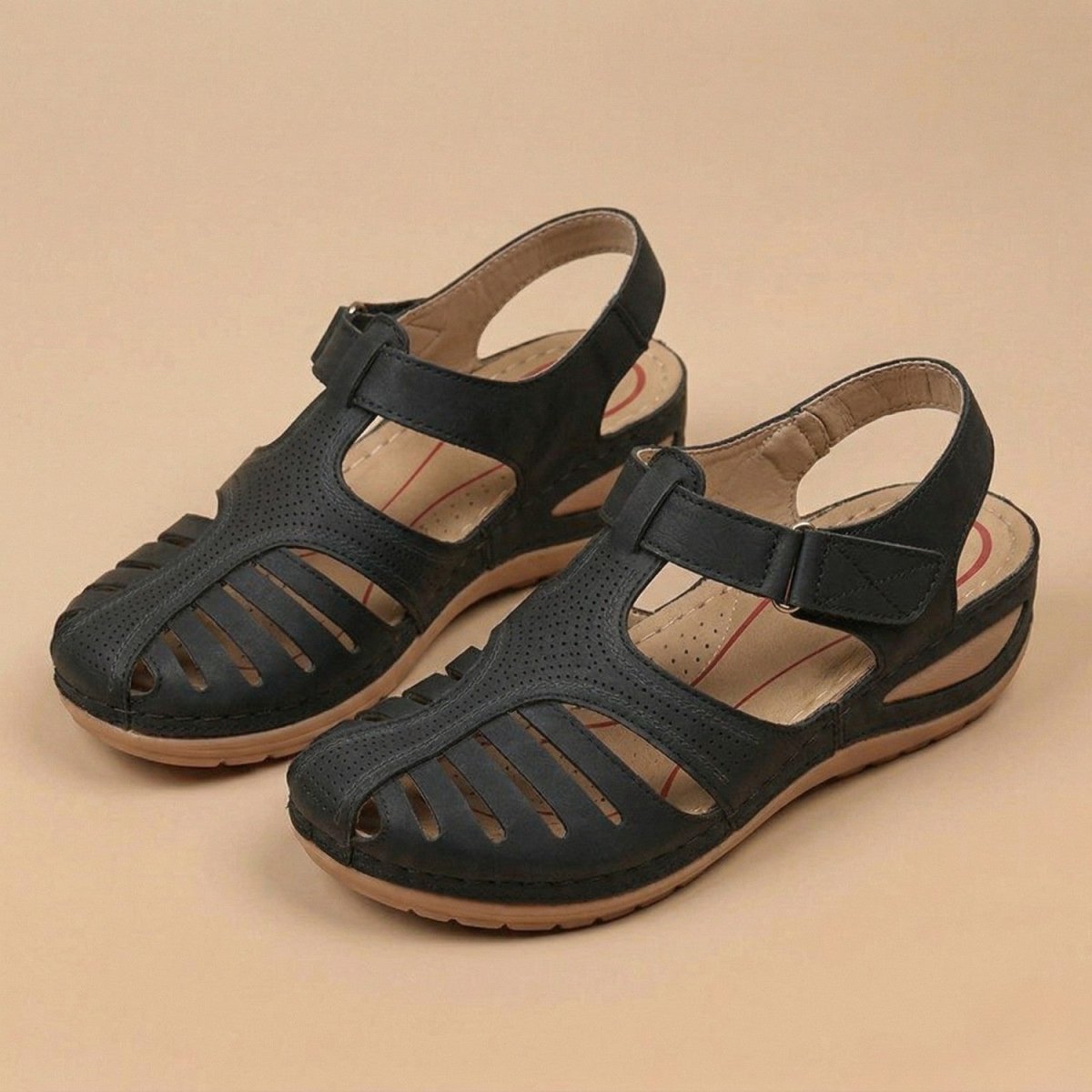 Closed Toe Comfort Sandals - Orthopedic Sandals - Wild Eye Vision
