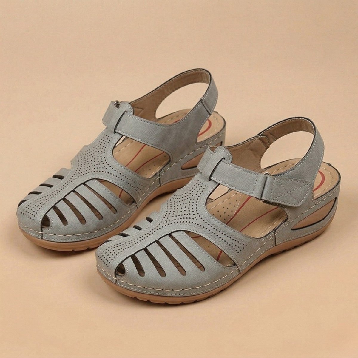Closed Toe Comfort Sandals - Orthopedic Sandals - Wild Eye Vision