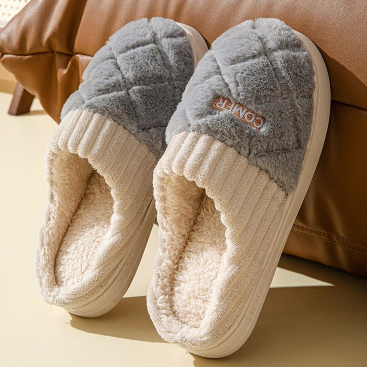 Cozy Warm Indoor Slippers - Orthopedic Slippers - Wild Eye Vision