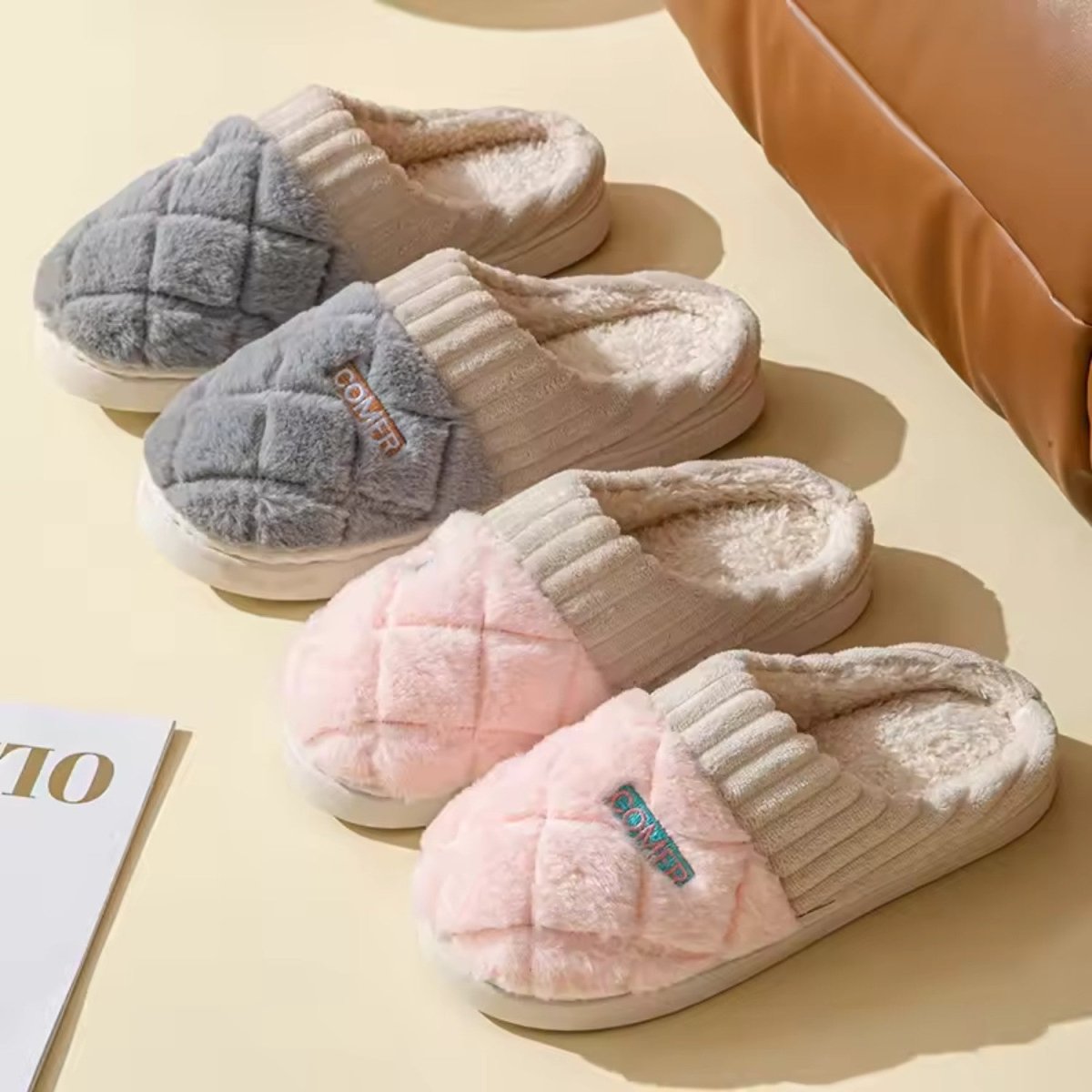 Cozy Warm Indoor Slippers - Orthopedic Slippers - Wild Eye Vision