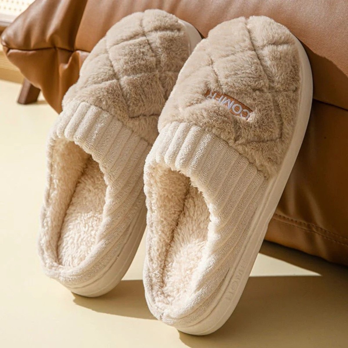 Cozy Warm Indoor Slippers - Orthopedic Slippers - Wild Eye Vision