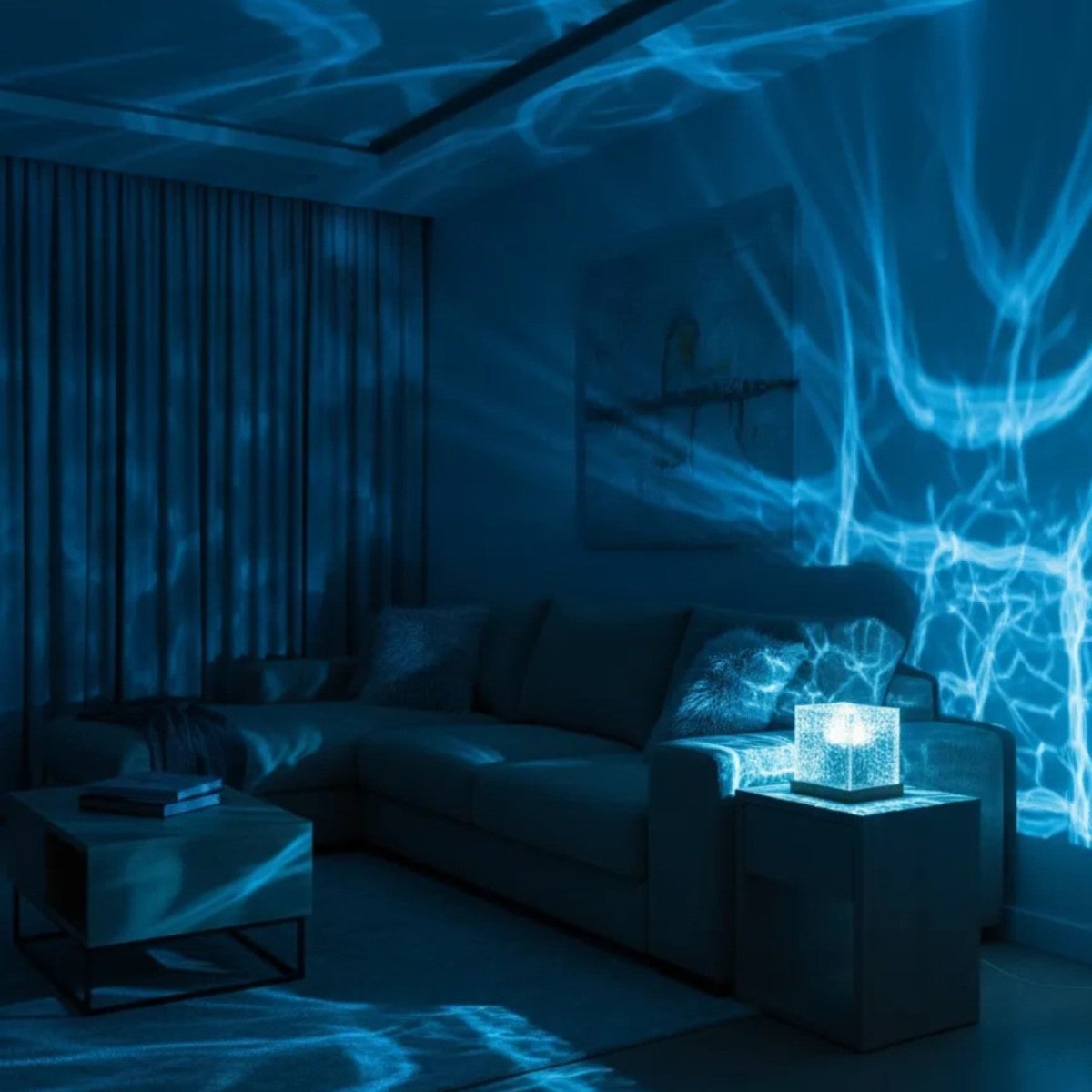 Crystal Cube LED Lamp - Table Lamp - Wild Eye Vision