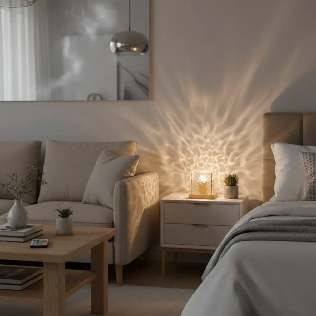 Crystal Cube LED Lamp - Table Lamp - Wild Eye Vision