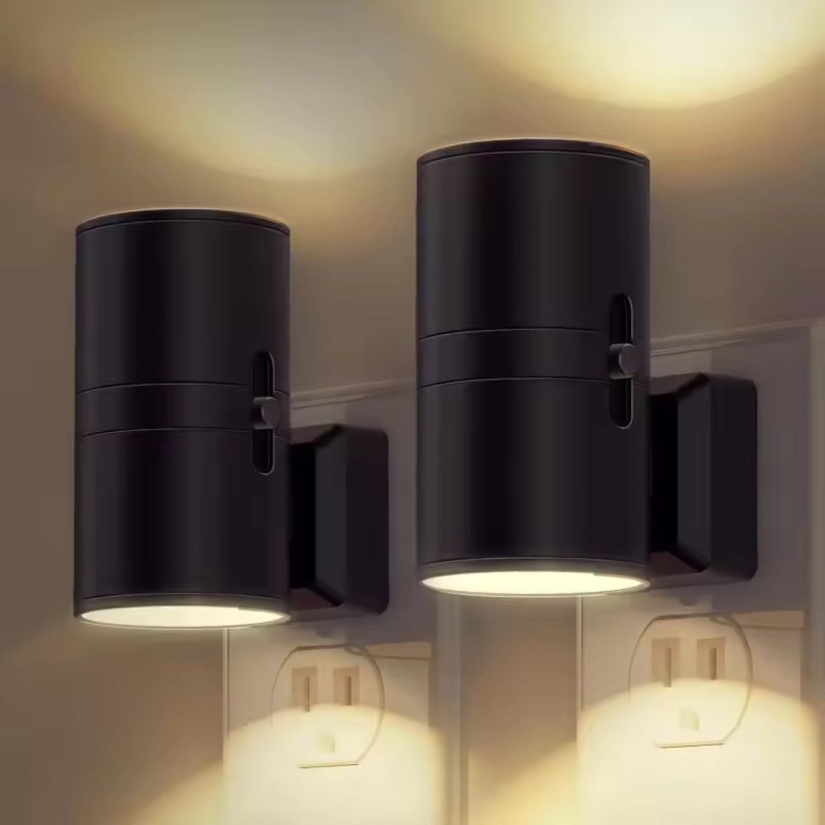 Dimmable Plug In LED Night Light - Bedside Lamp - Wild Eye Vision