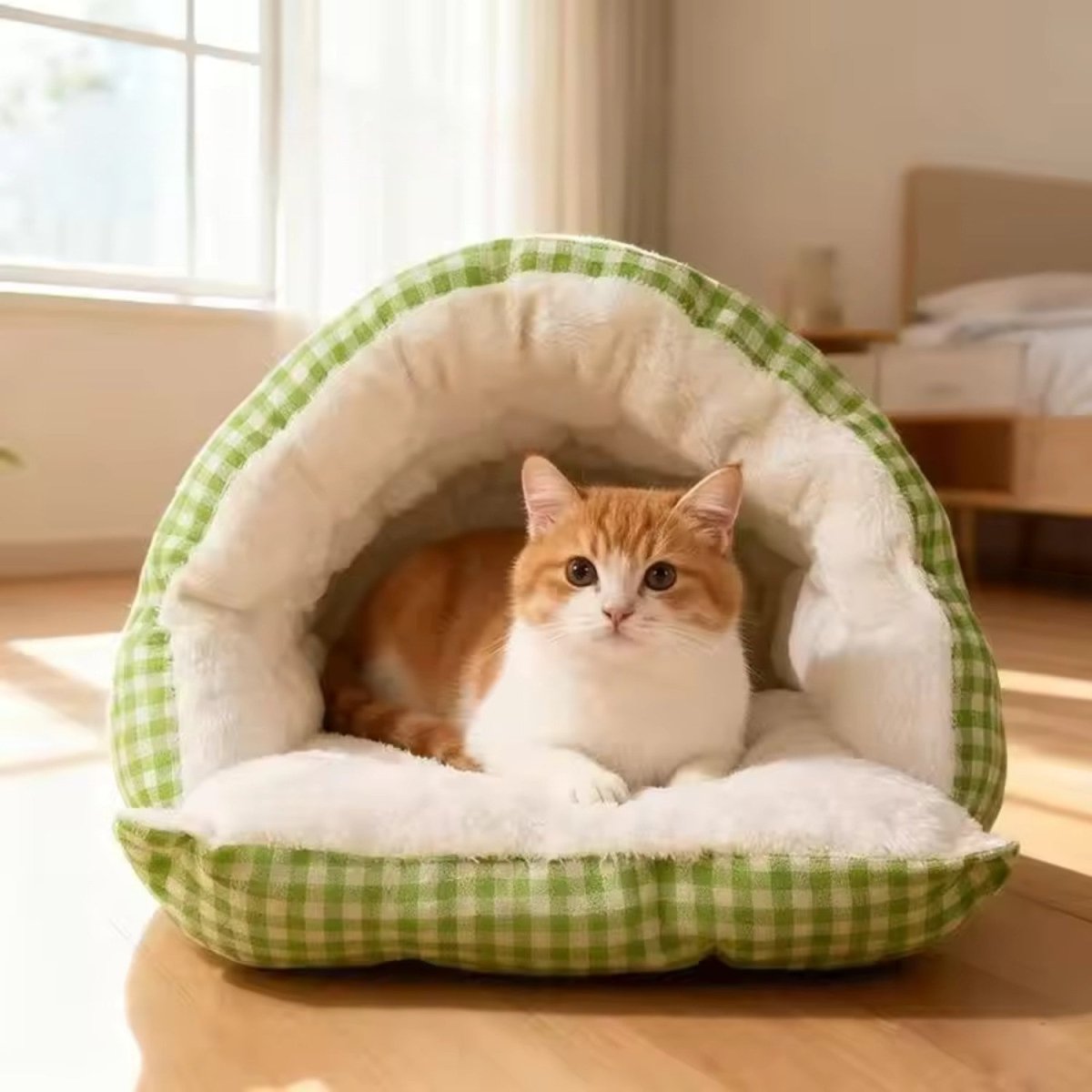 Double - Sided Cat Shelter Bed - Cat Shelter - Wild Eye Vision
