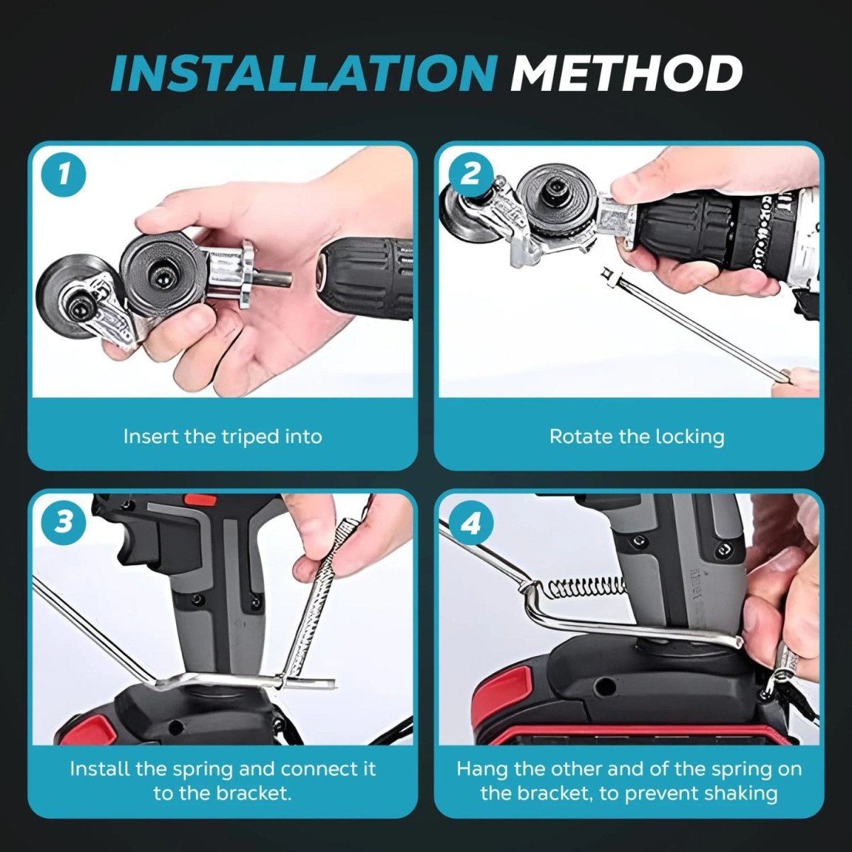 Electric Drill Metal Cutter Attachment - Metal Cutter - Wild Eye Vision