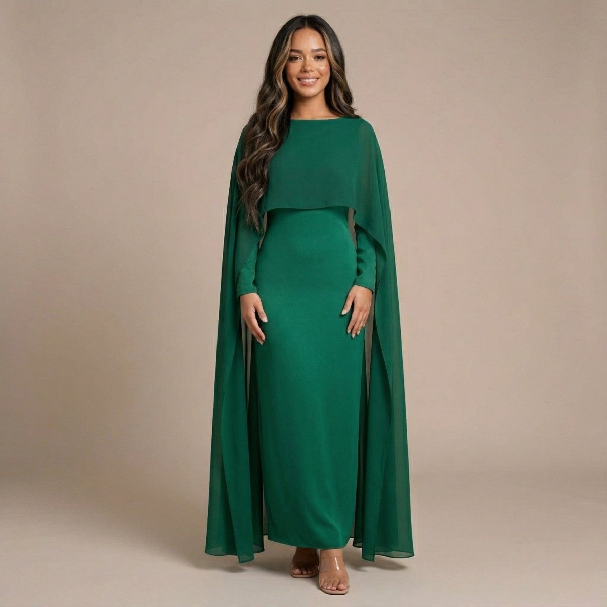 Elegant Satin Maxi Dress - Maxi Dress - Wild Eye Vision