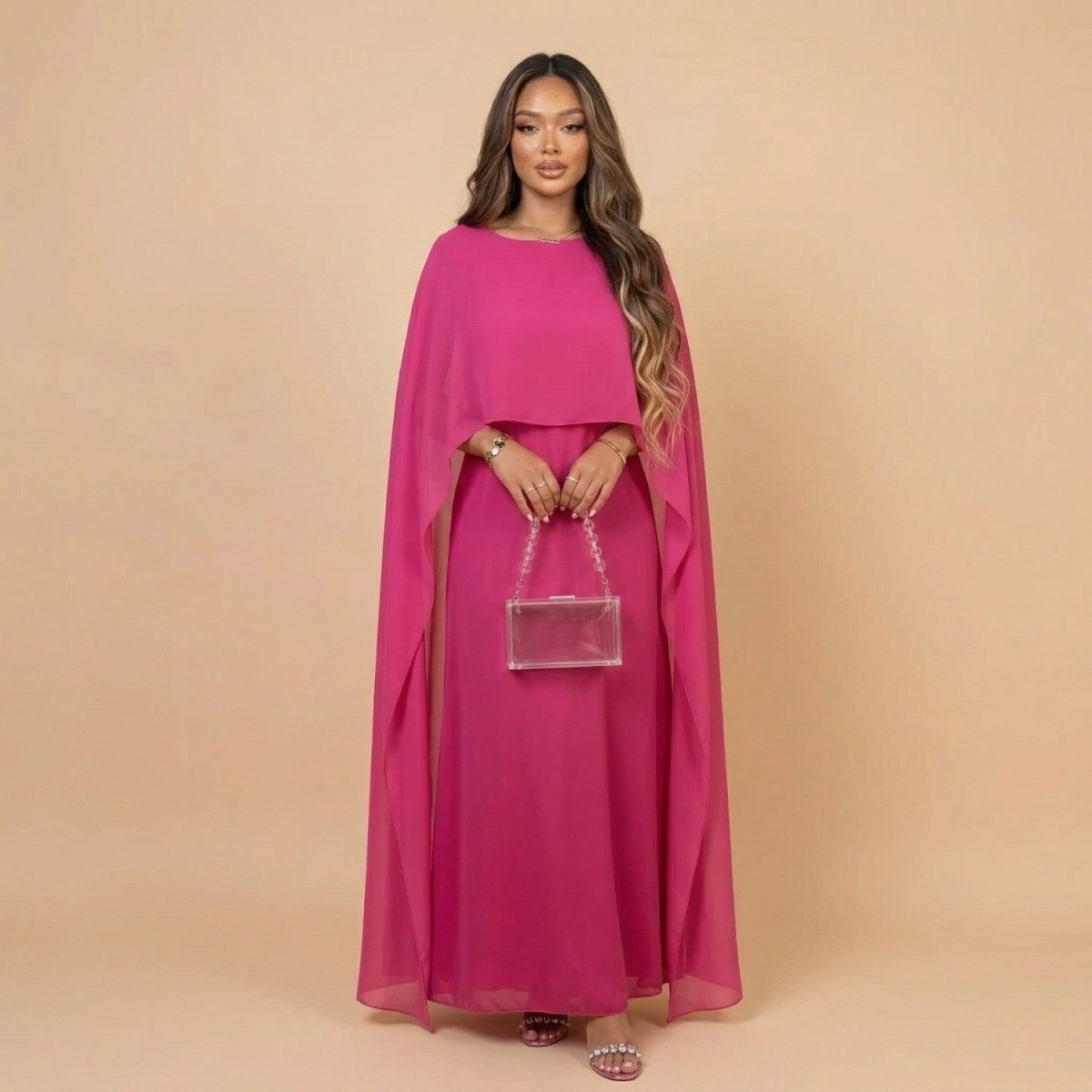 Elegant Satin Maxi Dress - Maxi Dress - Wild Eye Vision
