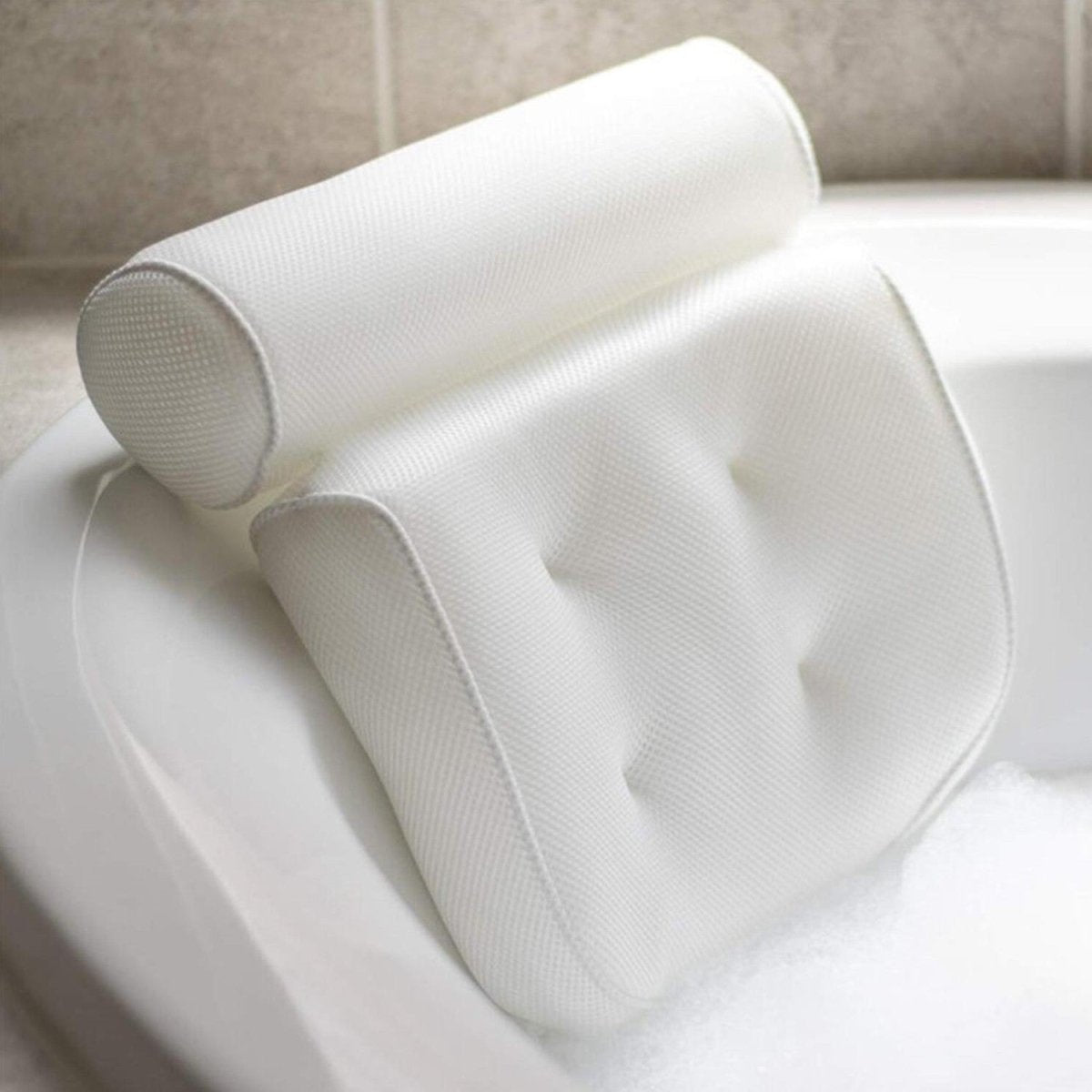 Ergonomic Bath Pillow for Neck and Shoulder Support - Bath Pillow - Wild Eye Vision