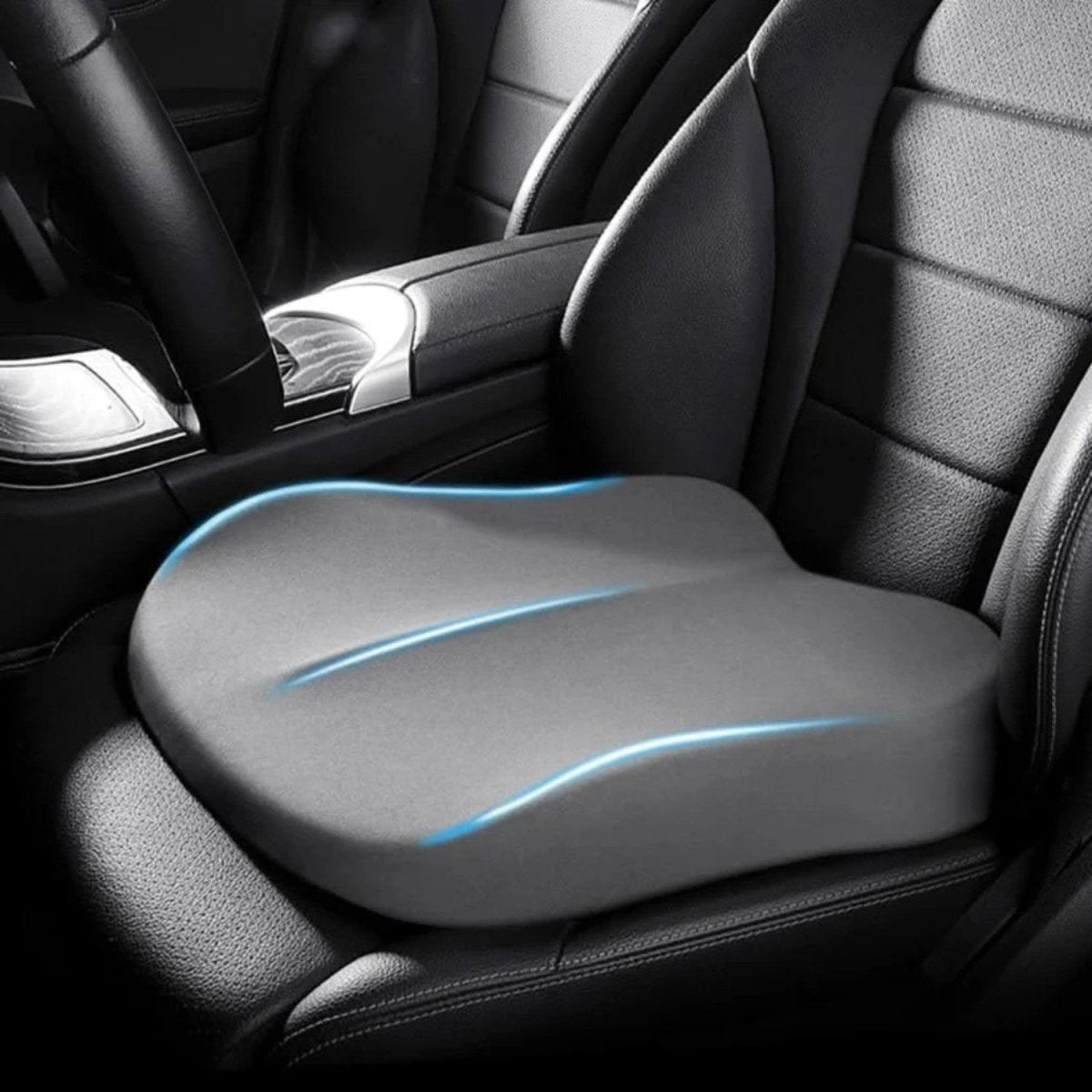 Ergonomic Car Seat Cushion for Comfort and Visibility - Car Seat Cushion - Wild Eye Vision