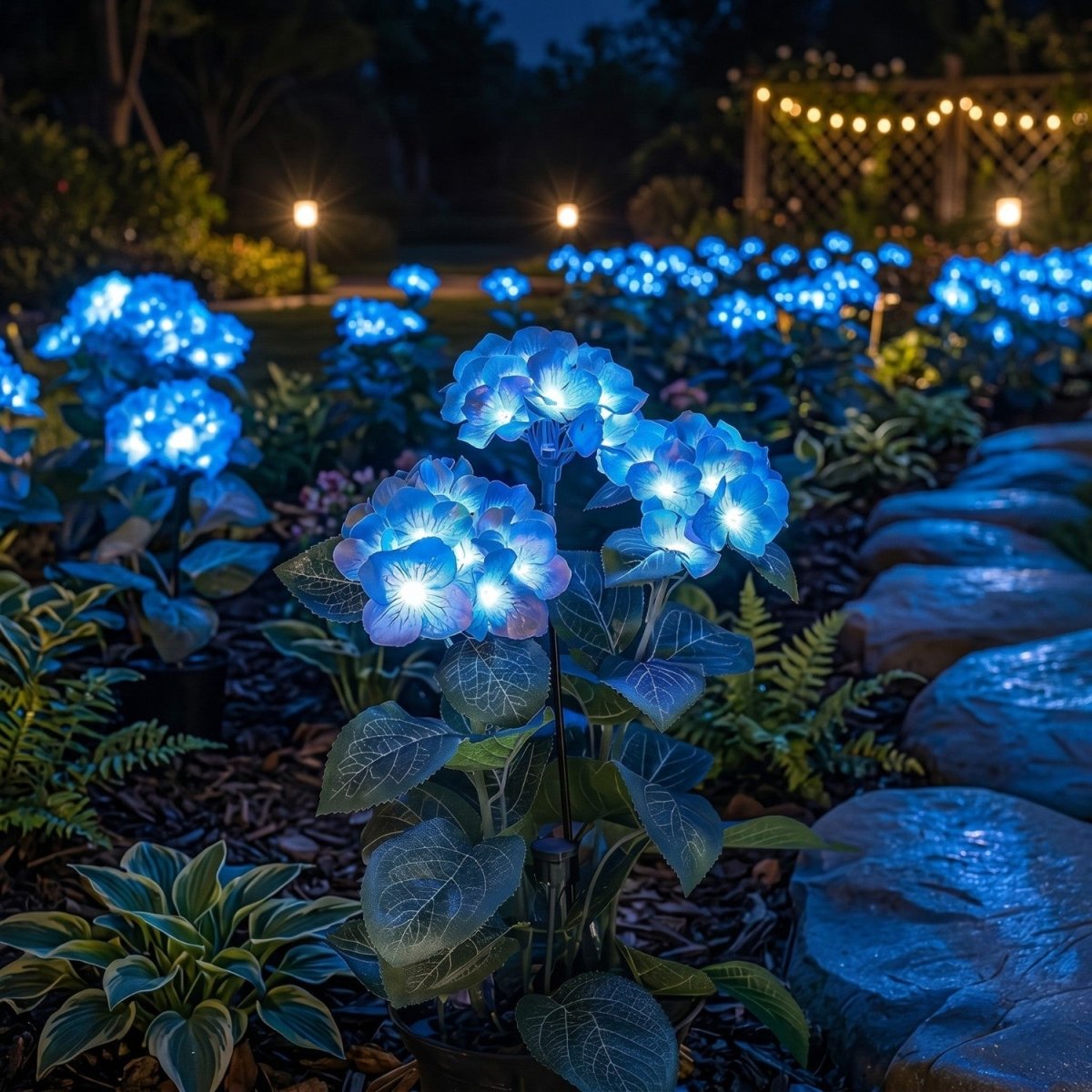 Fairy Hydrangea Garden Lights - Garden Light - Wild Eye Vision