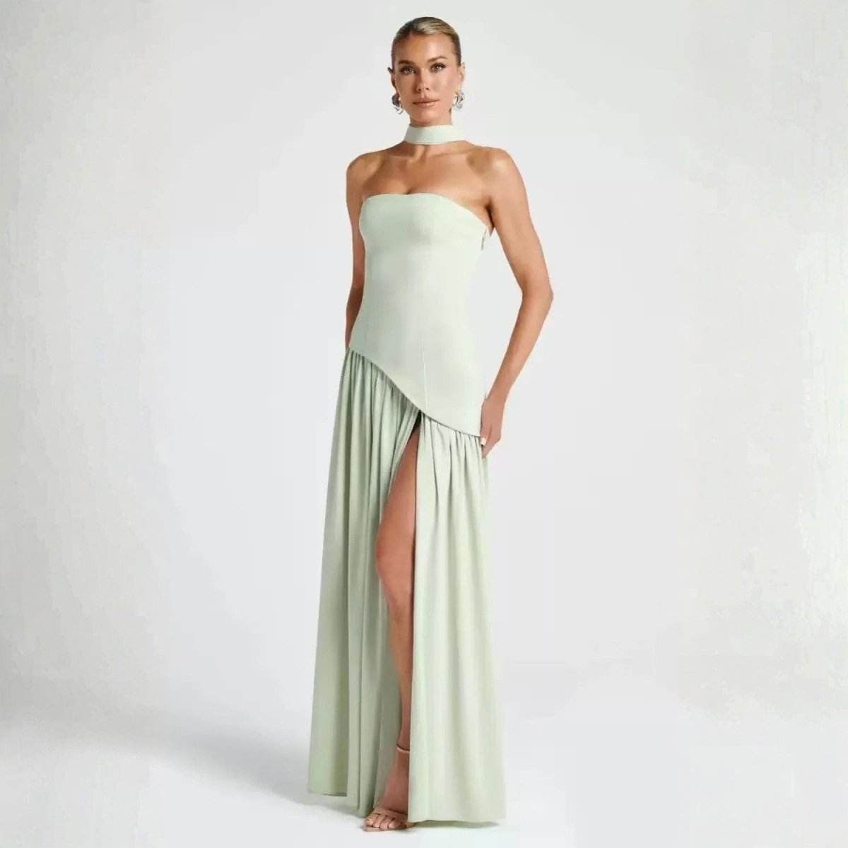 Fitted Bodice Maxi Dress - Maxi Dress - Wild Eye Vision