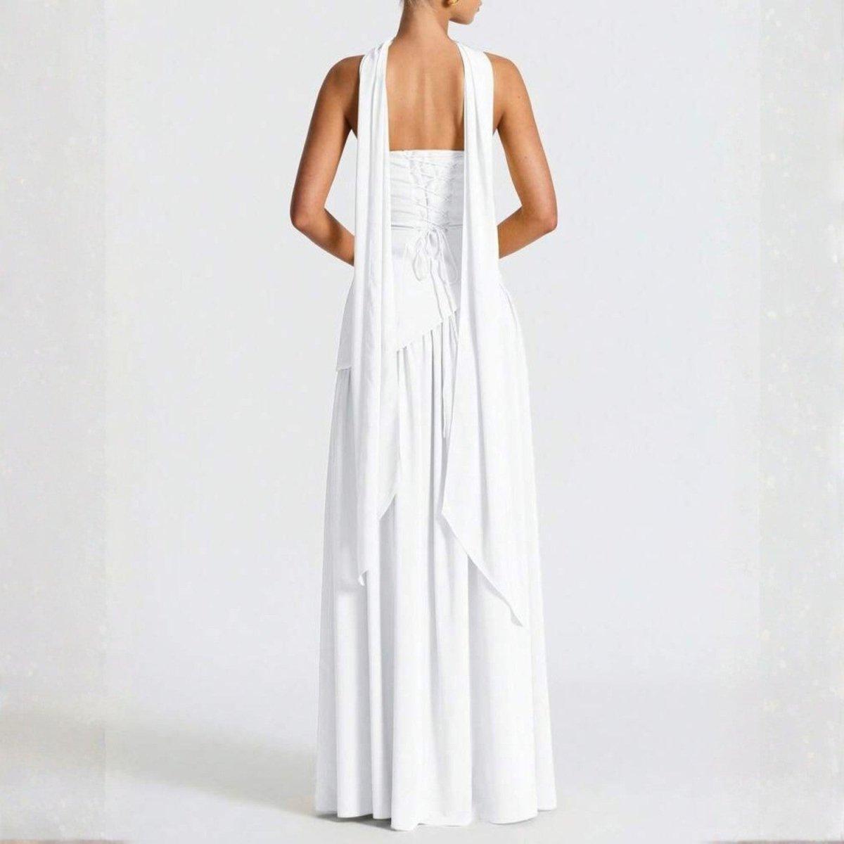 Fitted Bodice Maxi Dress - Maxi Dress - Wild Eye Vision