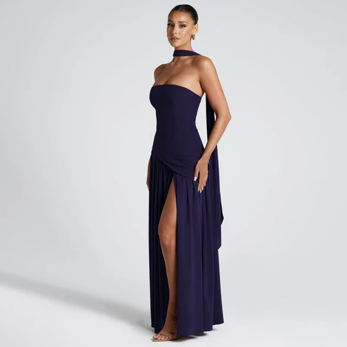 Fitted Bodice Maxi Dress - Maxi Dress - Wild Eye Vision