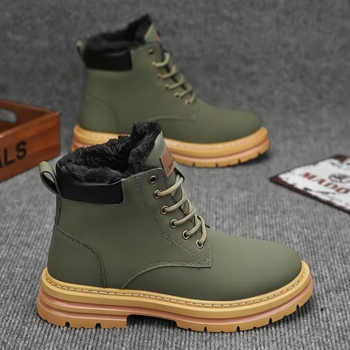 Fleece Lined Winter Snow Boots - Snow Boots - Wild Eye Vision