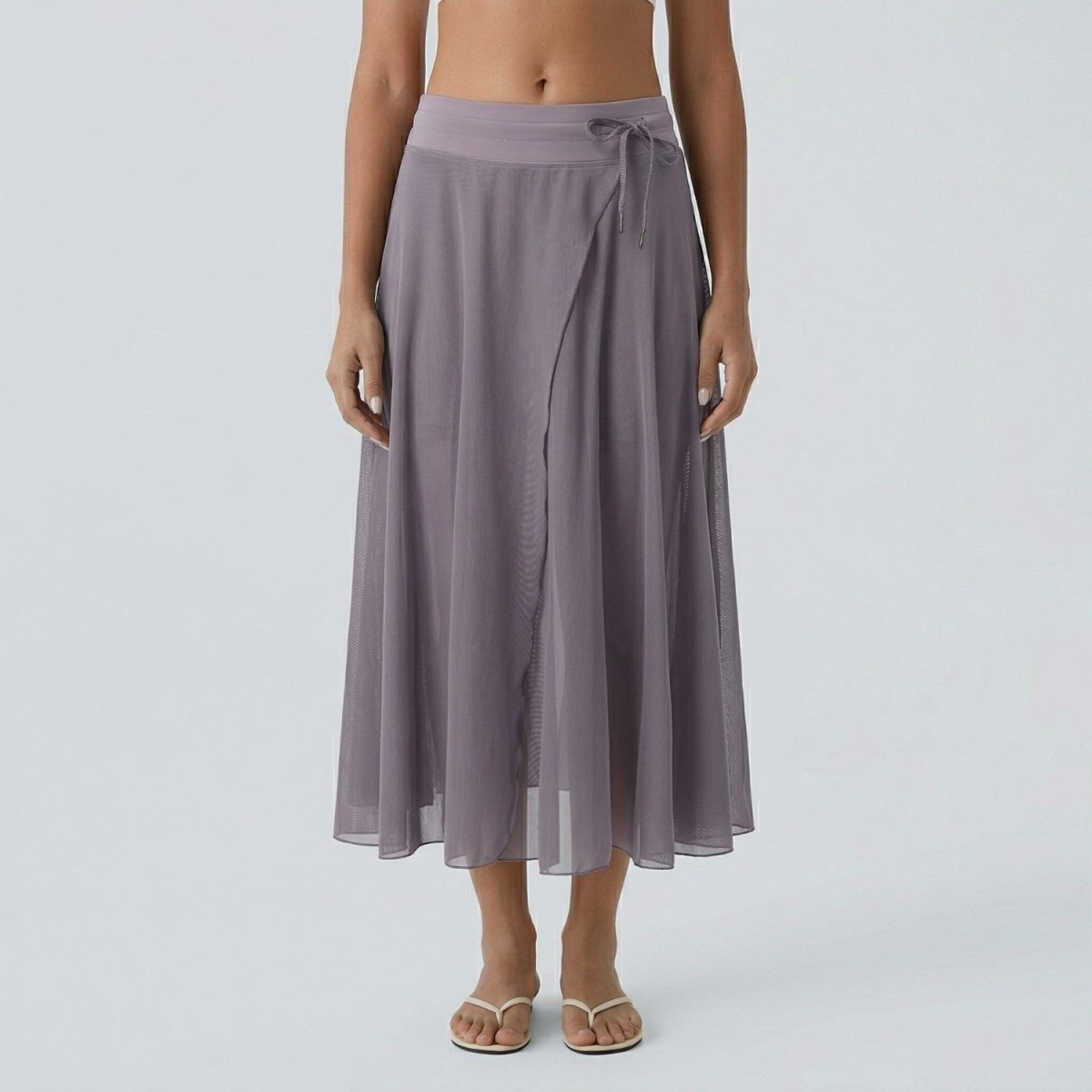 Flowing High Waist Midi Skirt - Skirt - Wild Eye Vision