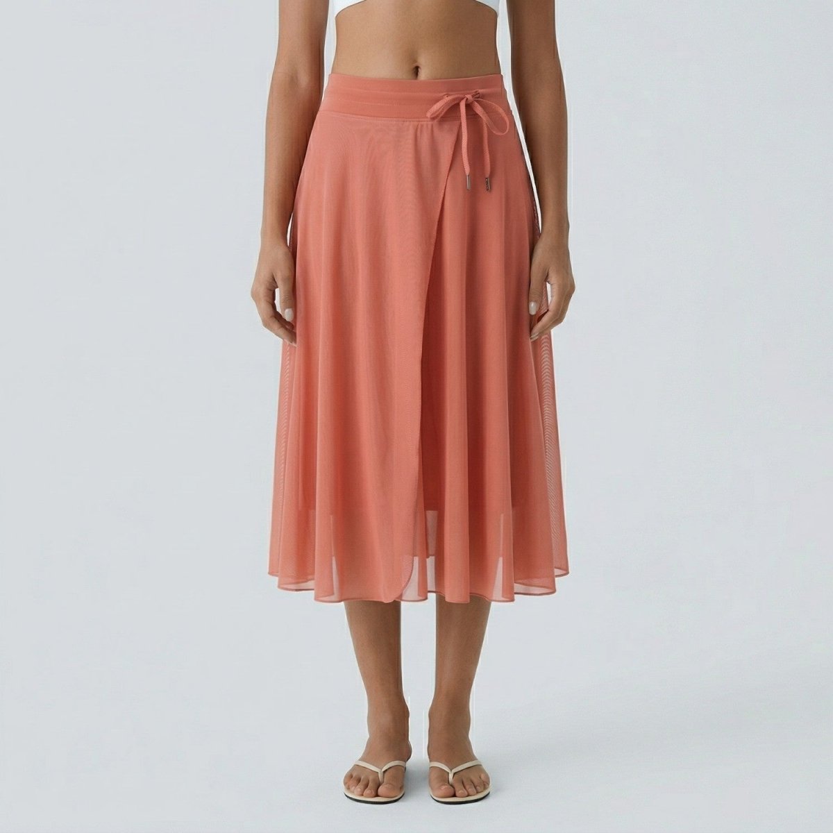 Flowing High Waist Midi Skirt - Skirt - Wild Eye Vision