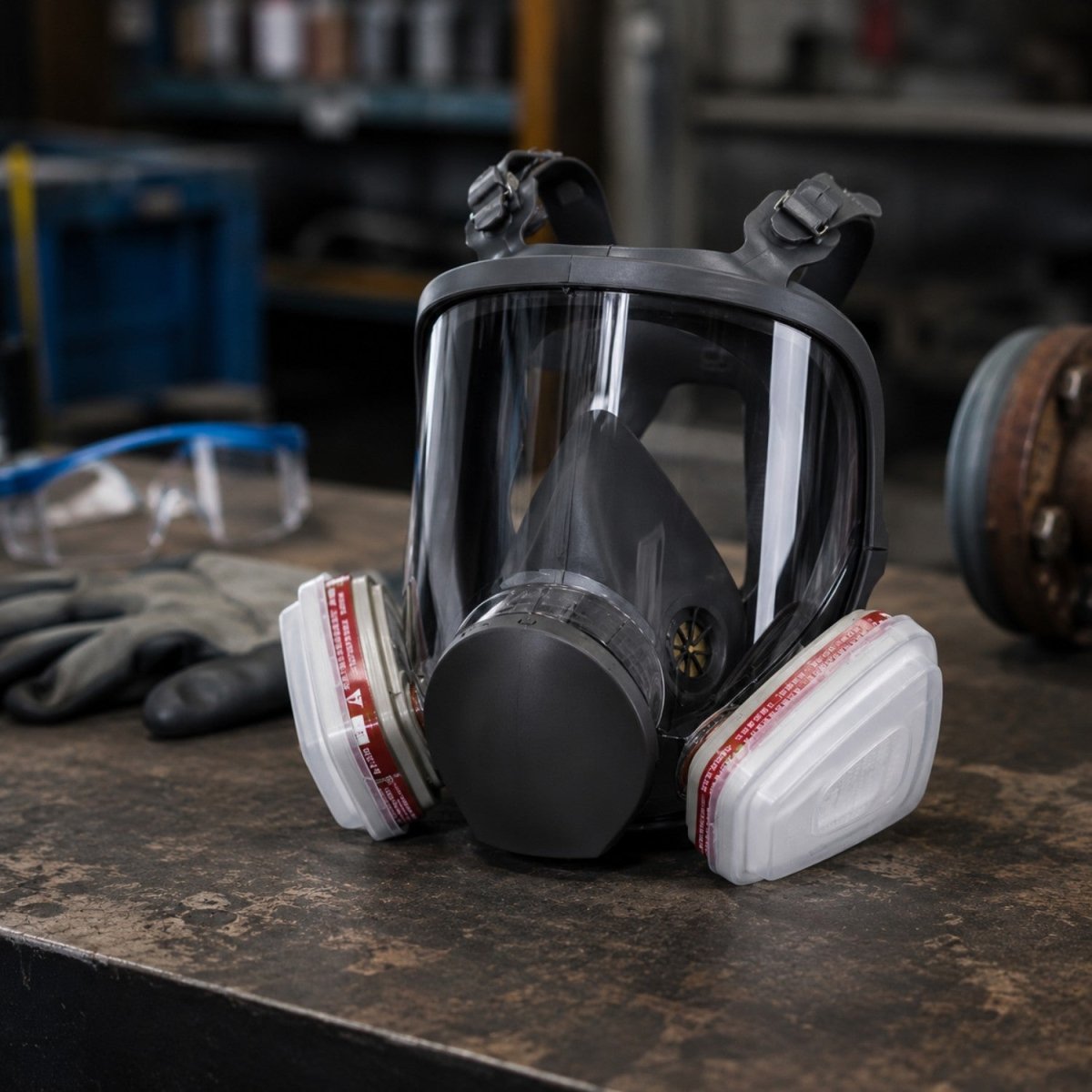 Full Face Gas Respirator Mask - Gas Mask - Wild Eye Vision