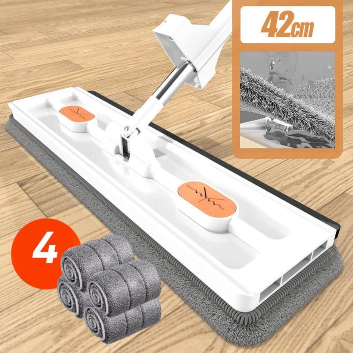Hands - Free Smart Mop for Effortless Cleaning - Cleaning Mop - Wild Eye Vision