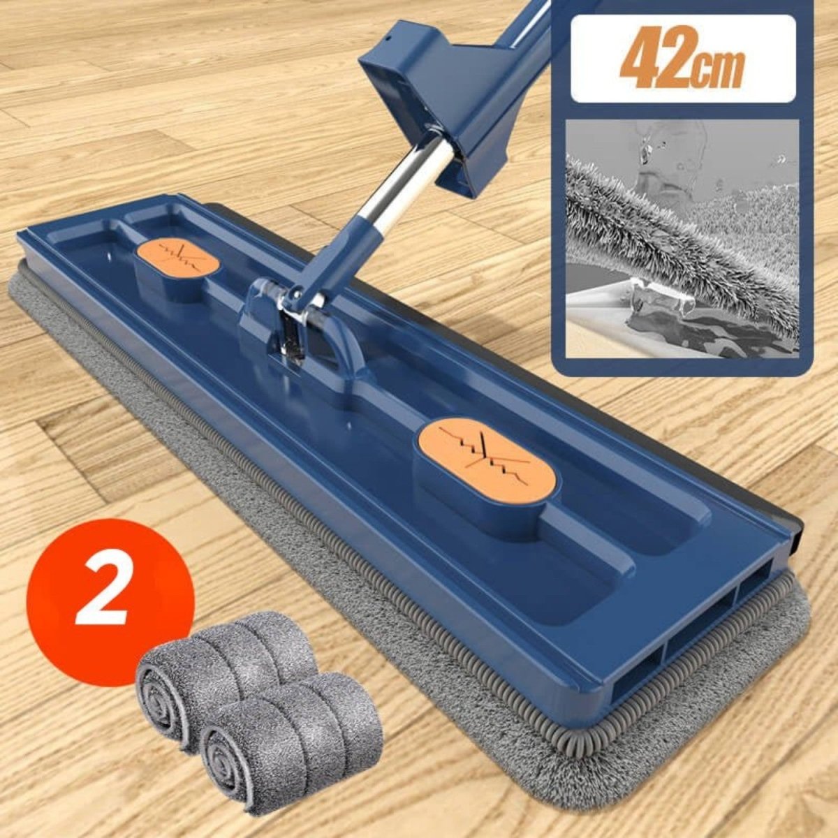 Hands - Free Smart Mop for Effortless Cleaning - Cleaning Mop - Wild Eye Vision