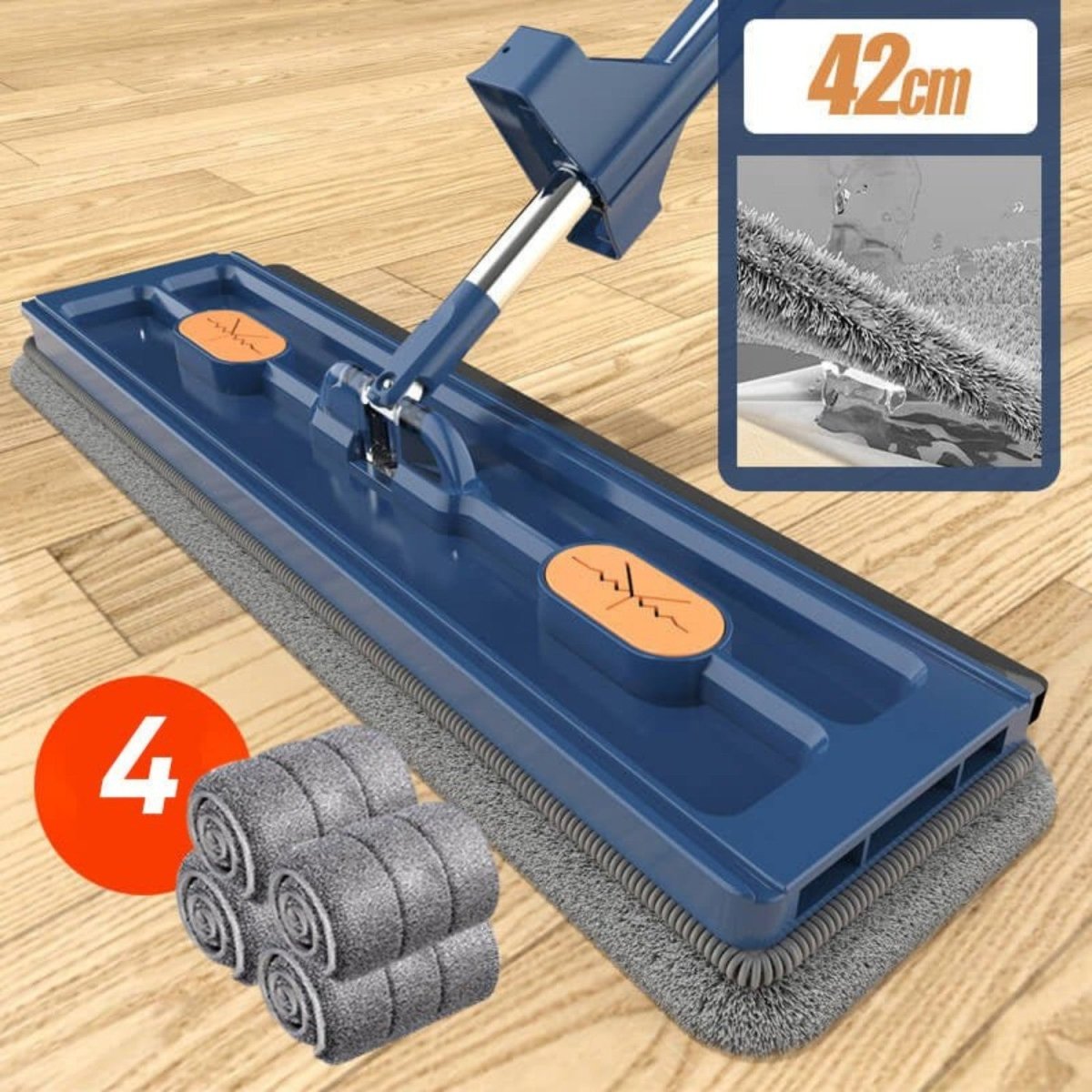 Hands - Free Smart Mop for Effortless Cleaning - Cleaning Mop - Wild Eye Vision