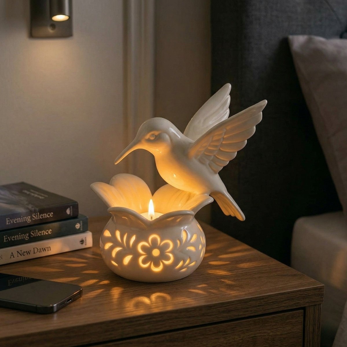 Hummingbird Glow Candle Lamp - Table Lamp - Wild Eye Vision