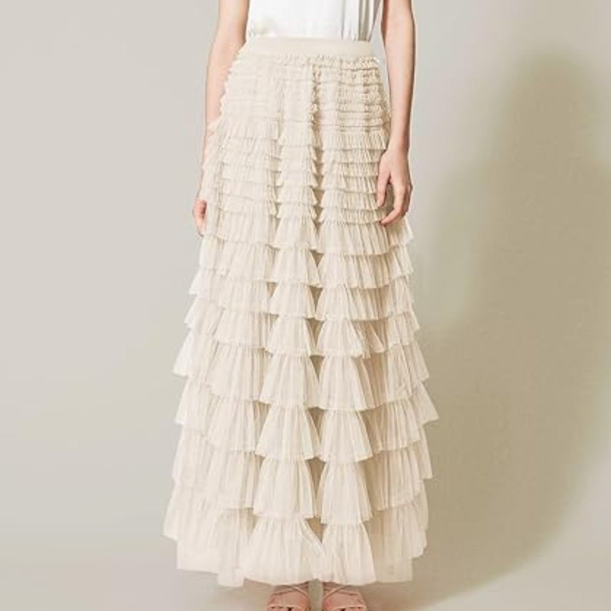Layered Tulle Maxi Skirt - Skirt - Wild Eye Vision